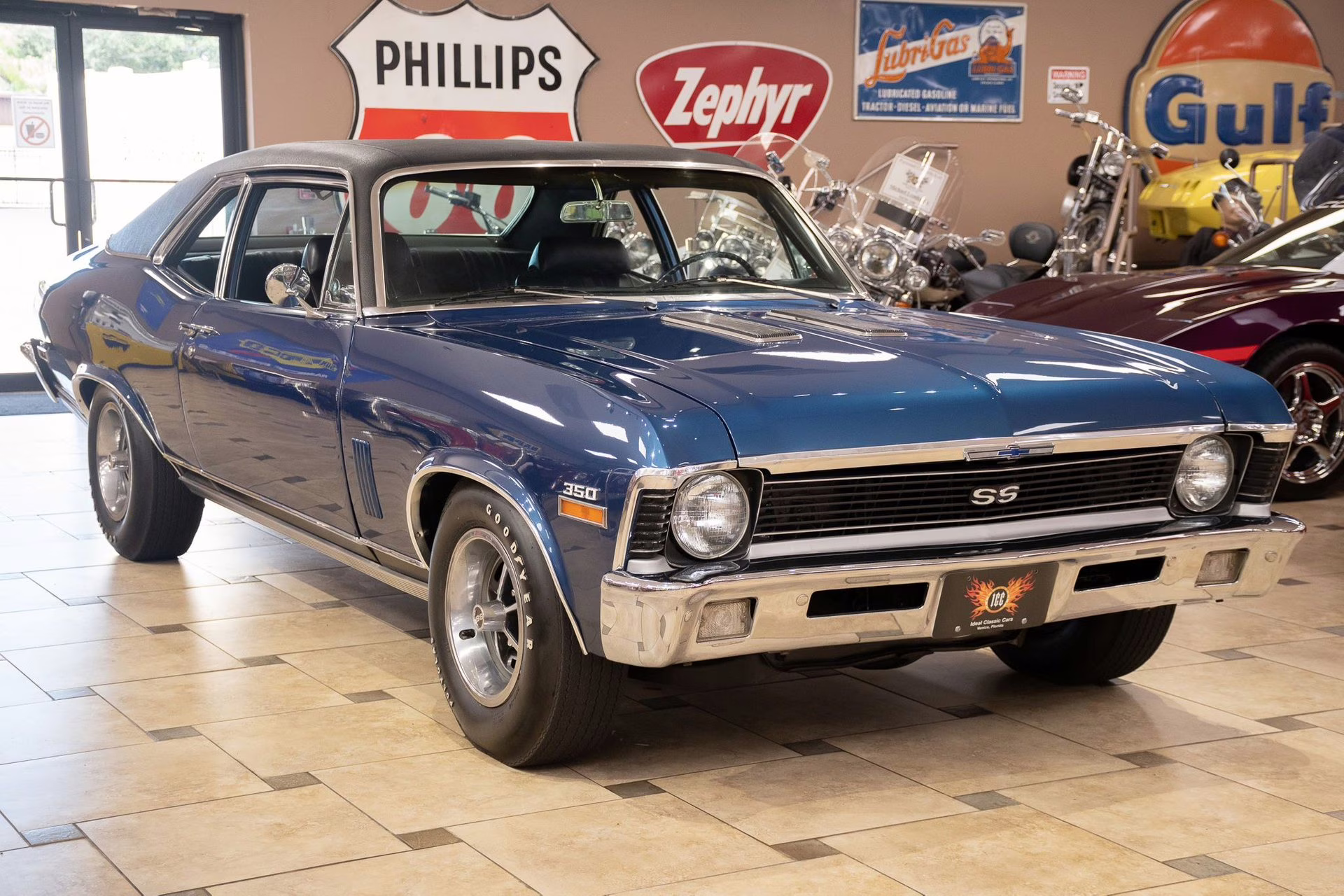 1970 Fathom Blue Chevrolet Nova
