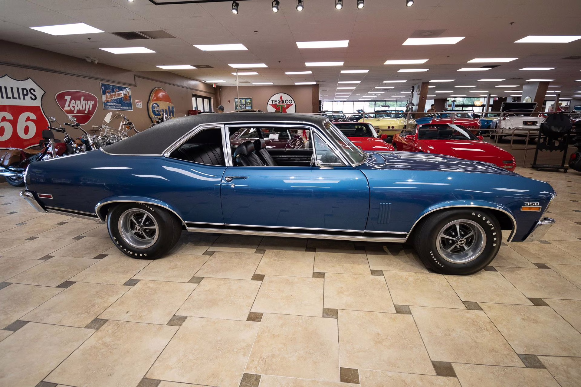 1970 Fathom Blue Chevrolet Nova