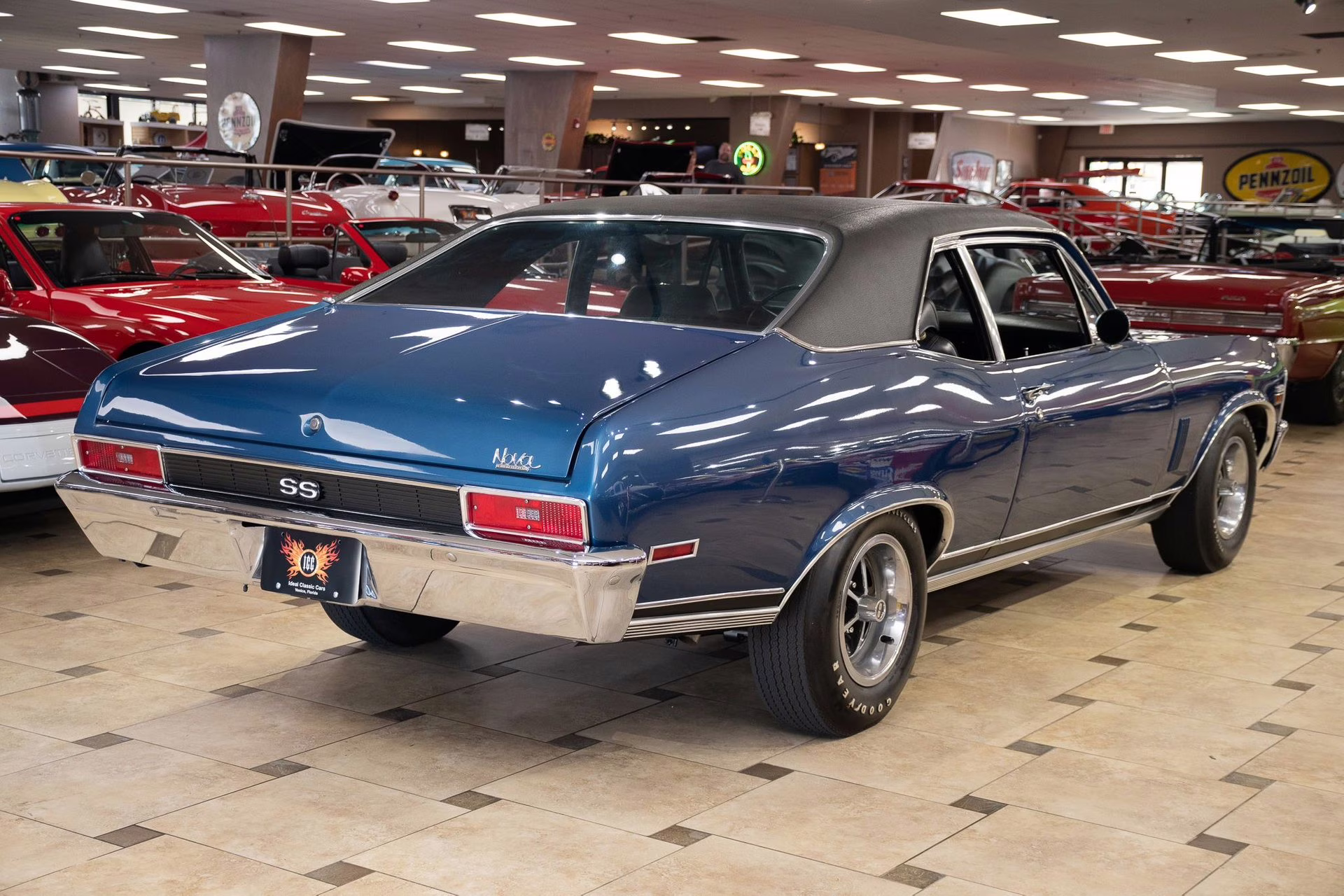 1970 Fathom Blue Chevrolet Nova