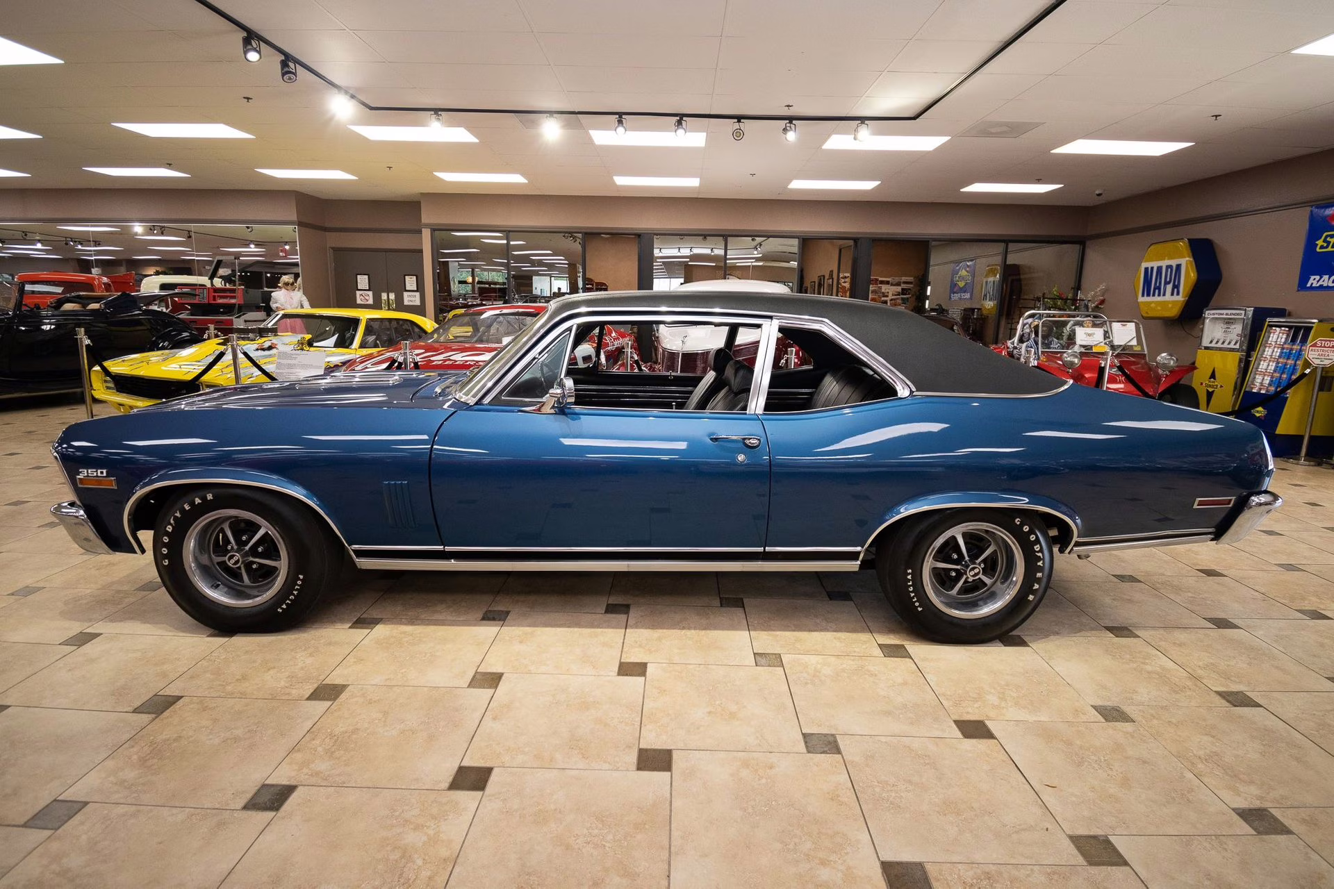 1970 Fathom Blue Chevrolet Nova
