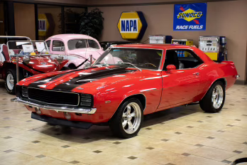 1969 Red Chevrolet Camaro
