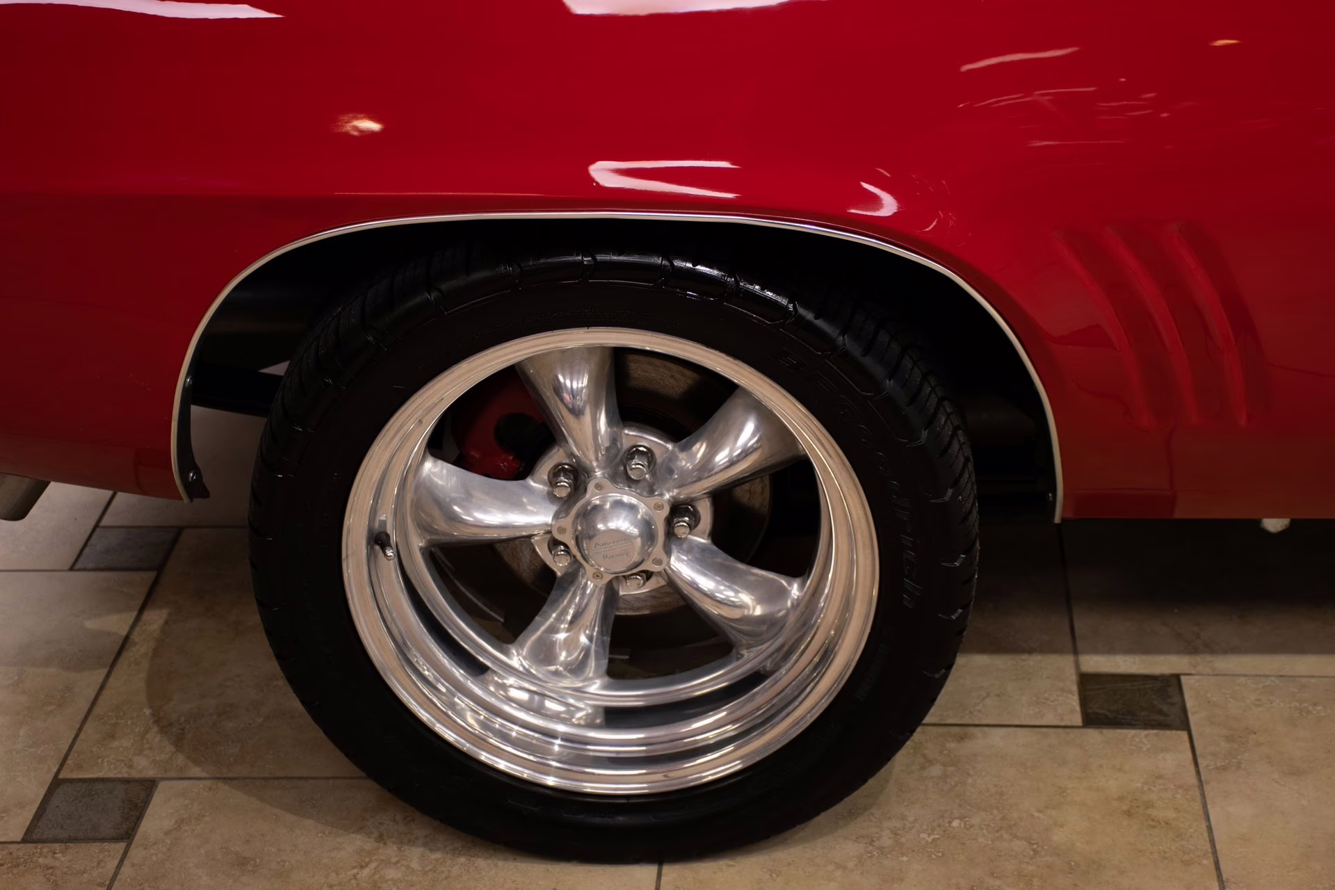 1969 Red Chevrolet Camaro