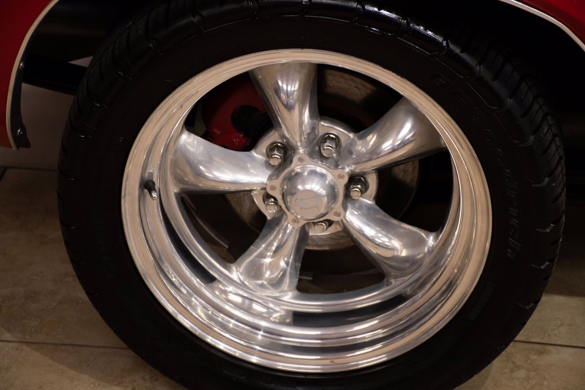 1969 Red Chevrolet Camaro