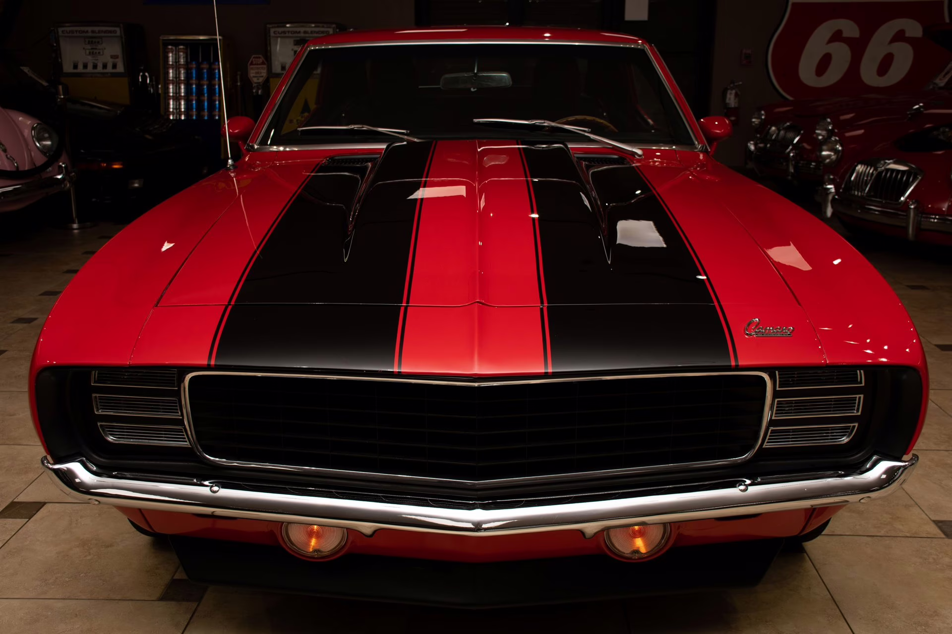 1969 Red Chevrolet Camaro
