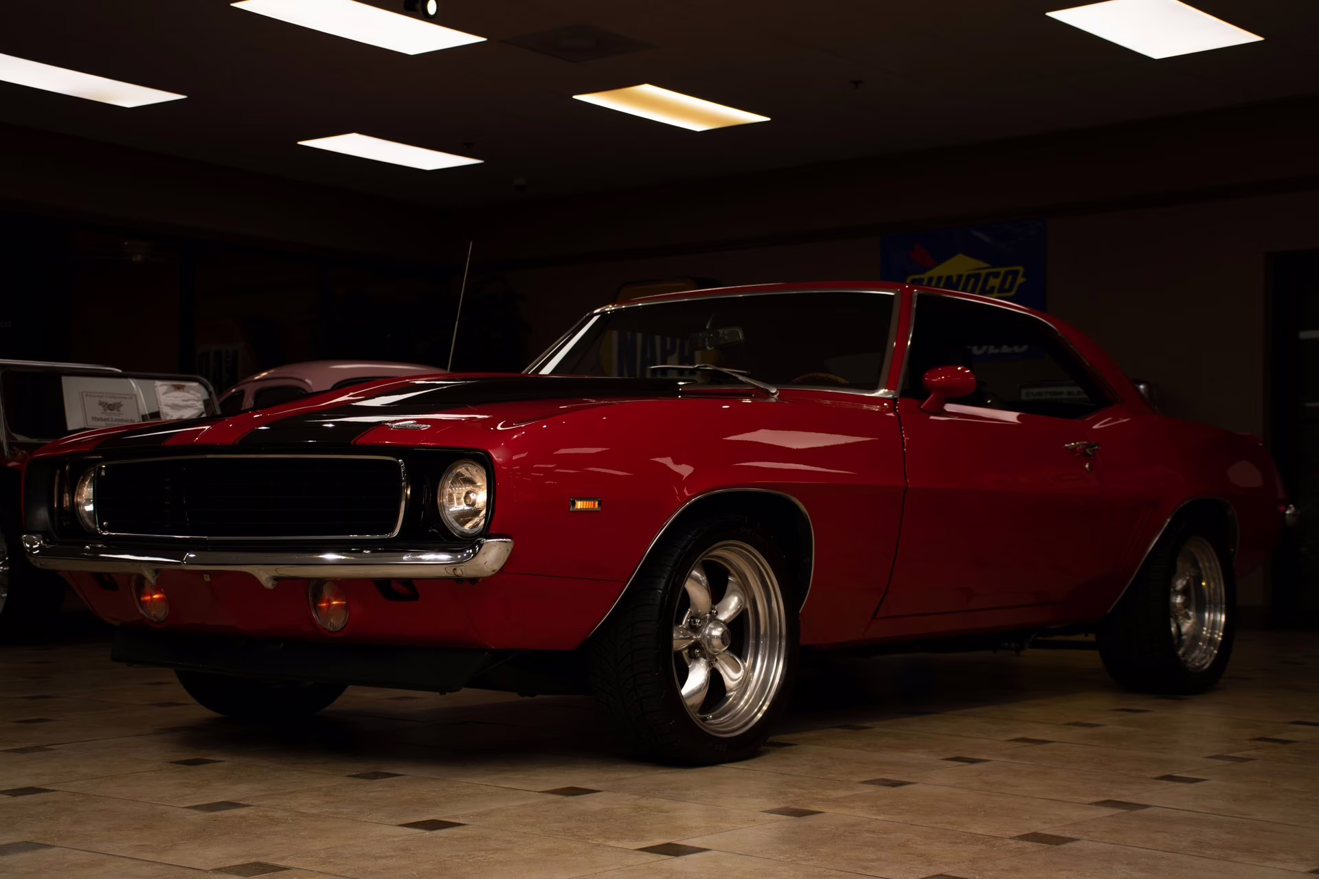 1969 Red Chevrolet Camaro