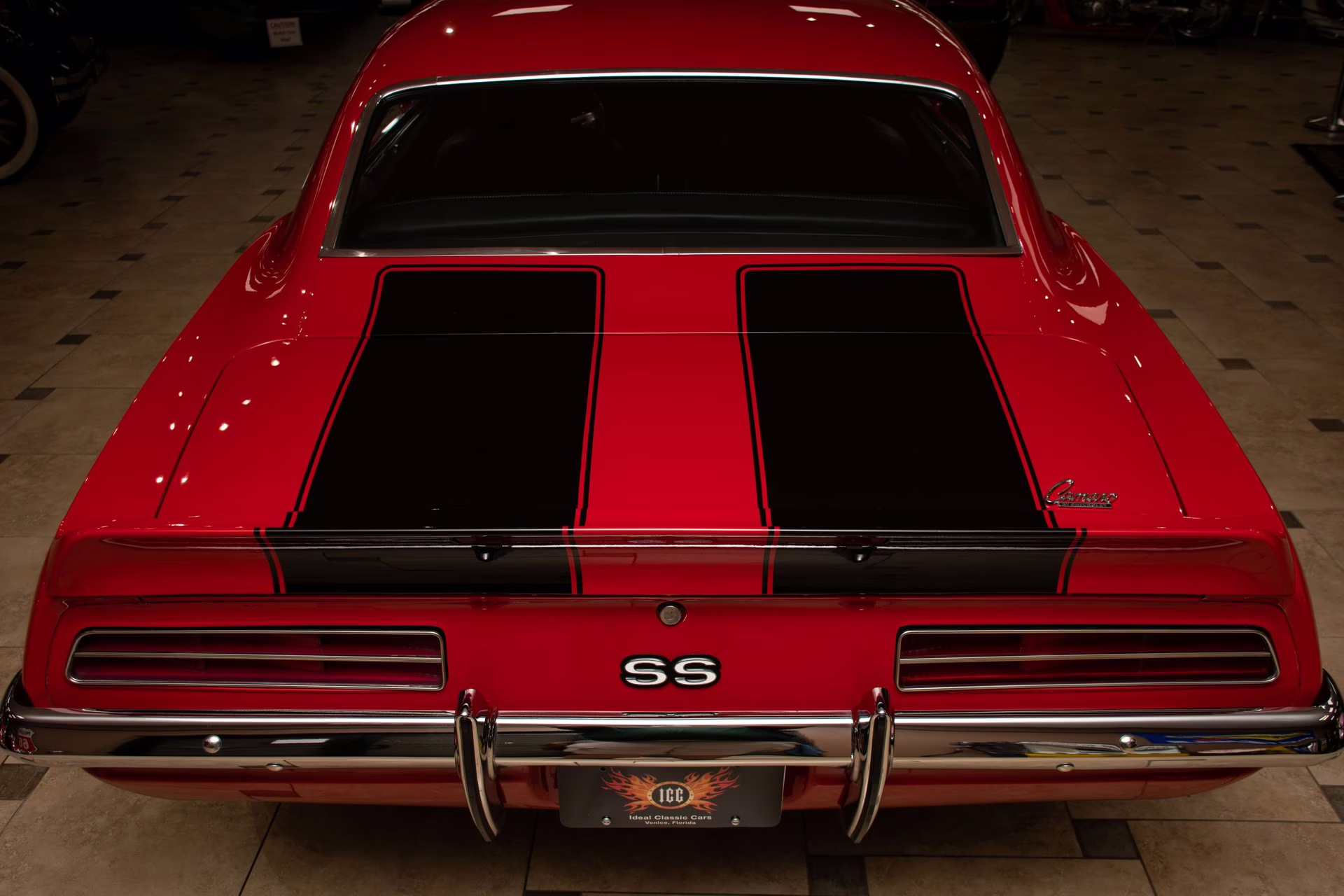 1969 Red Chevrolet Camaro