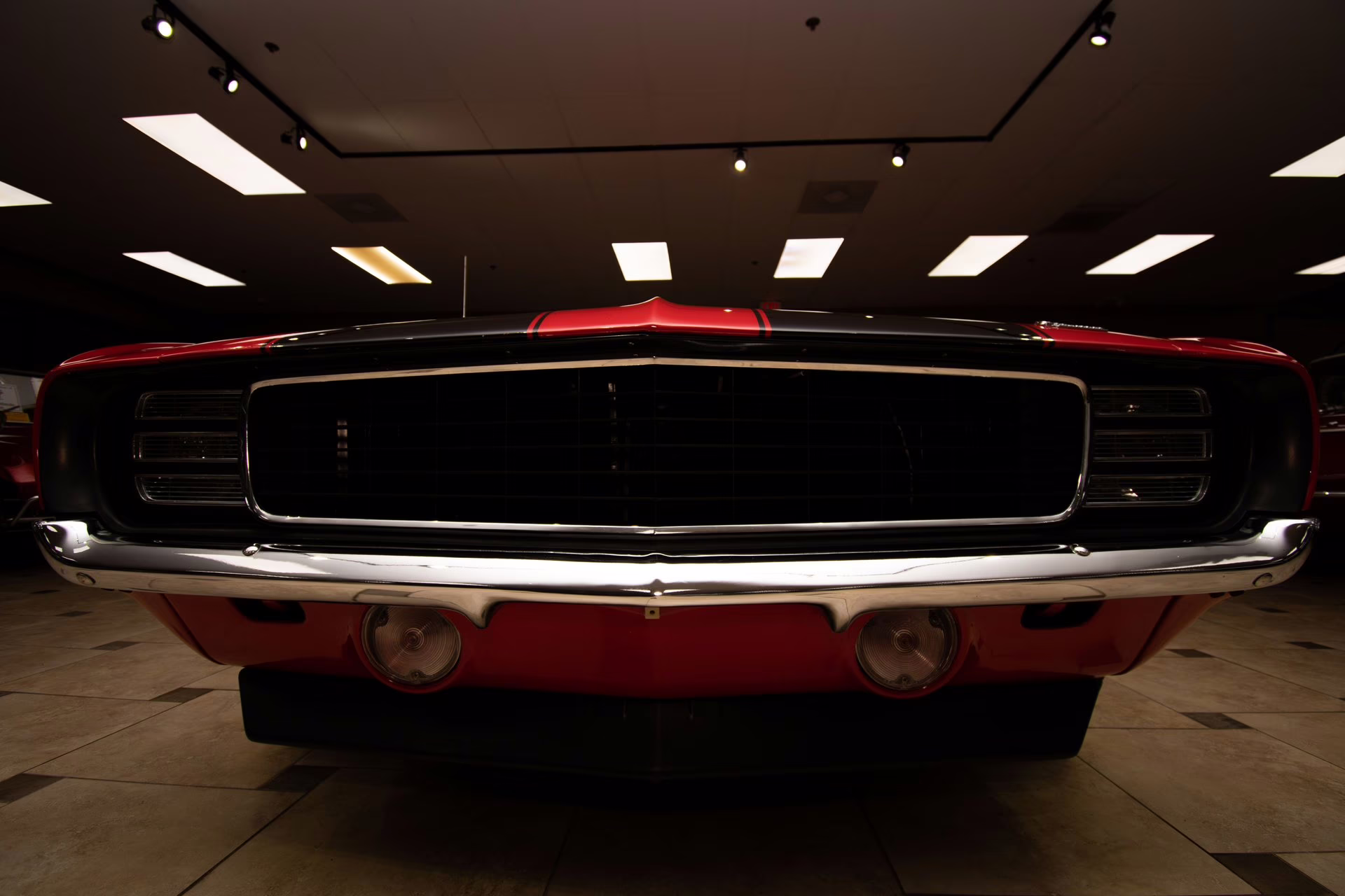 1969 Red Chevrolet Camaro