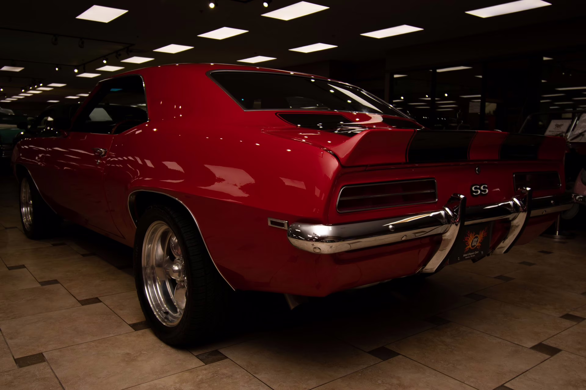 1969 Red Chevrolet Camaro