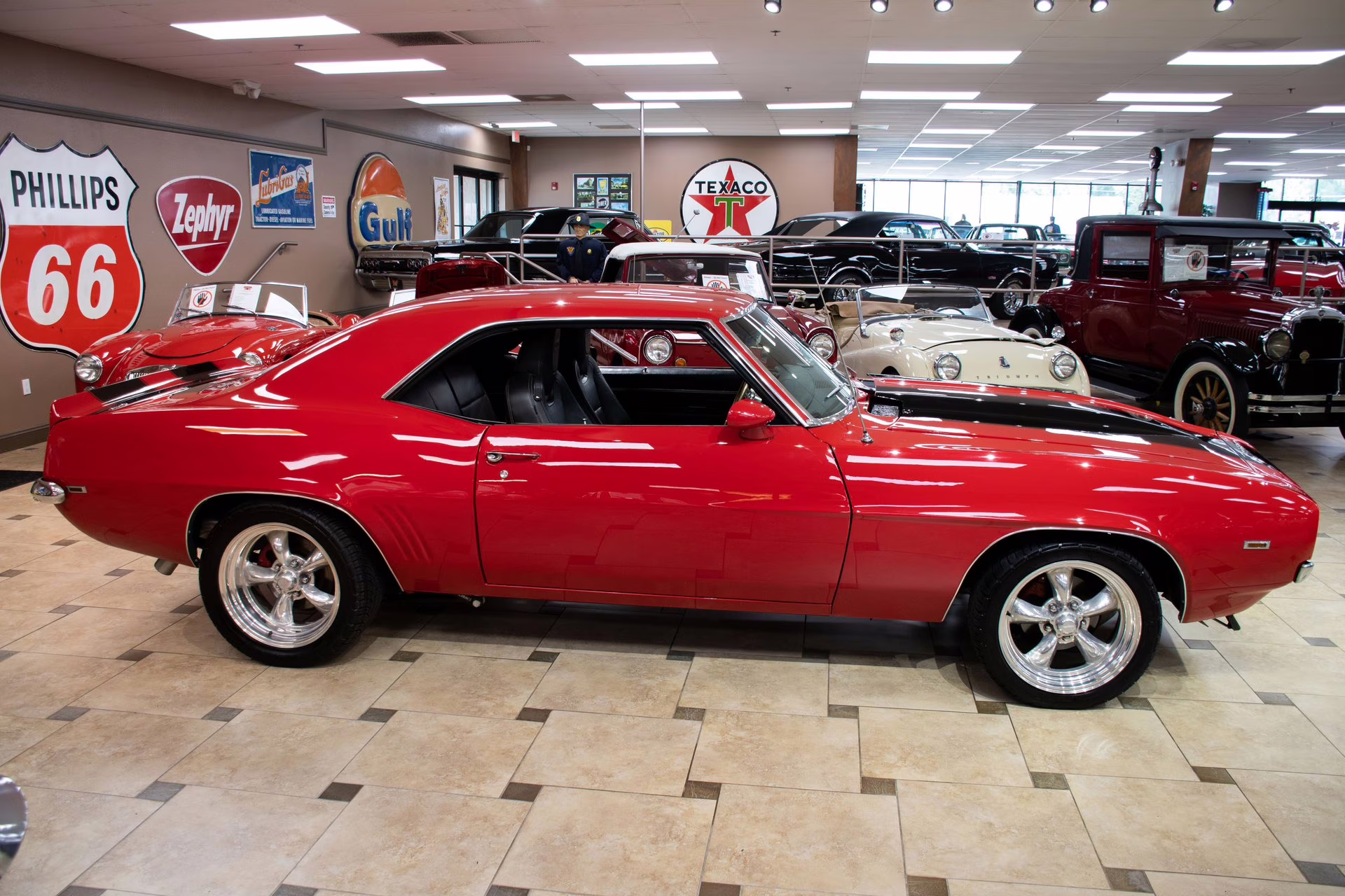 1969 Red Chevrolet Camaro
