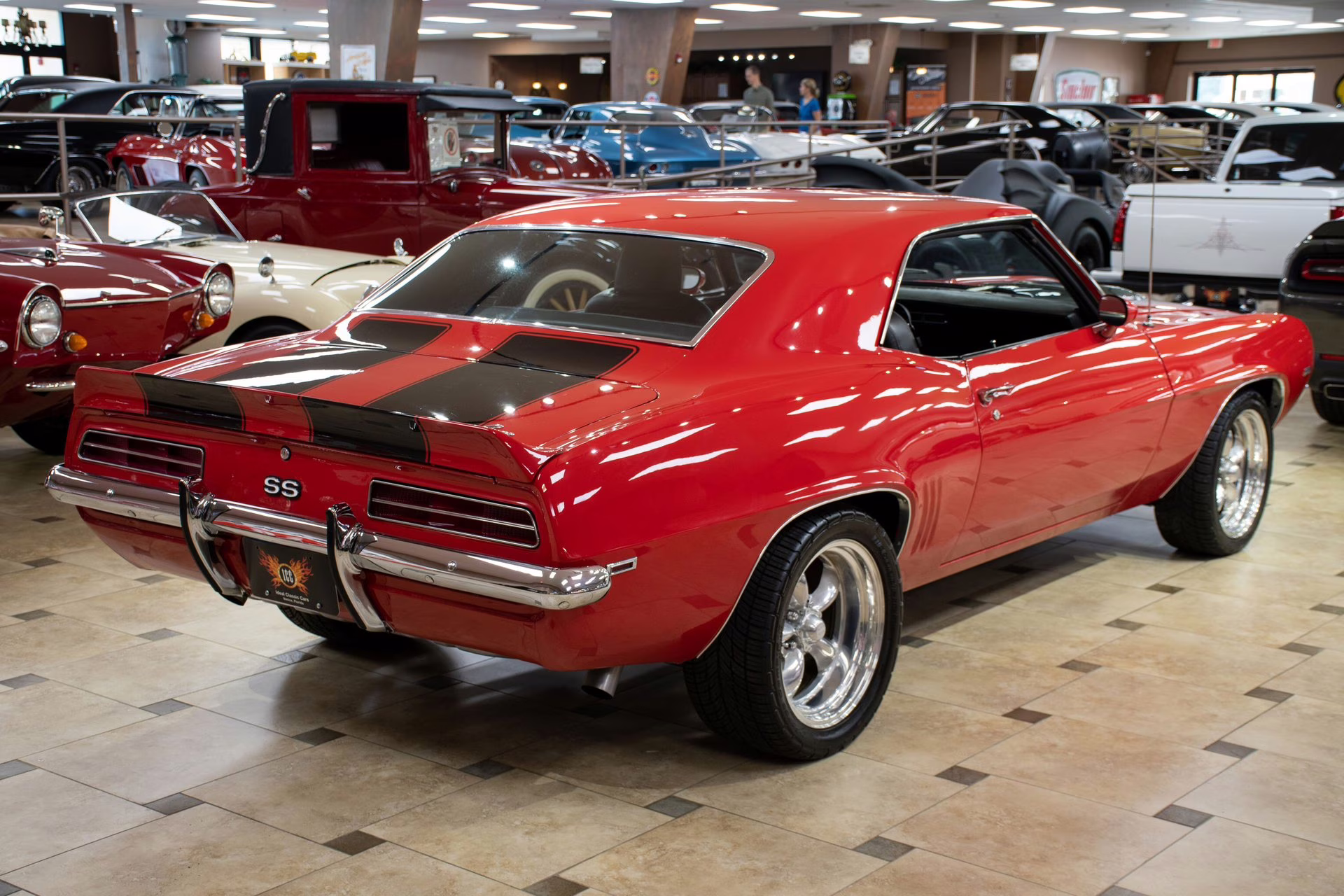 1969 Red Chevrolet Camaro