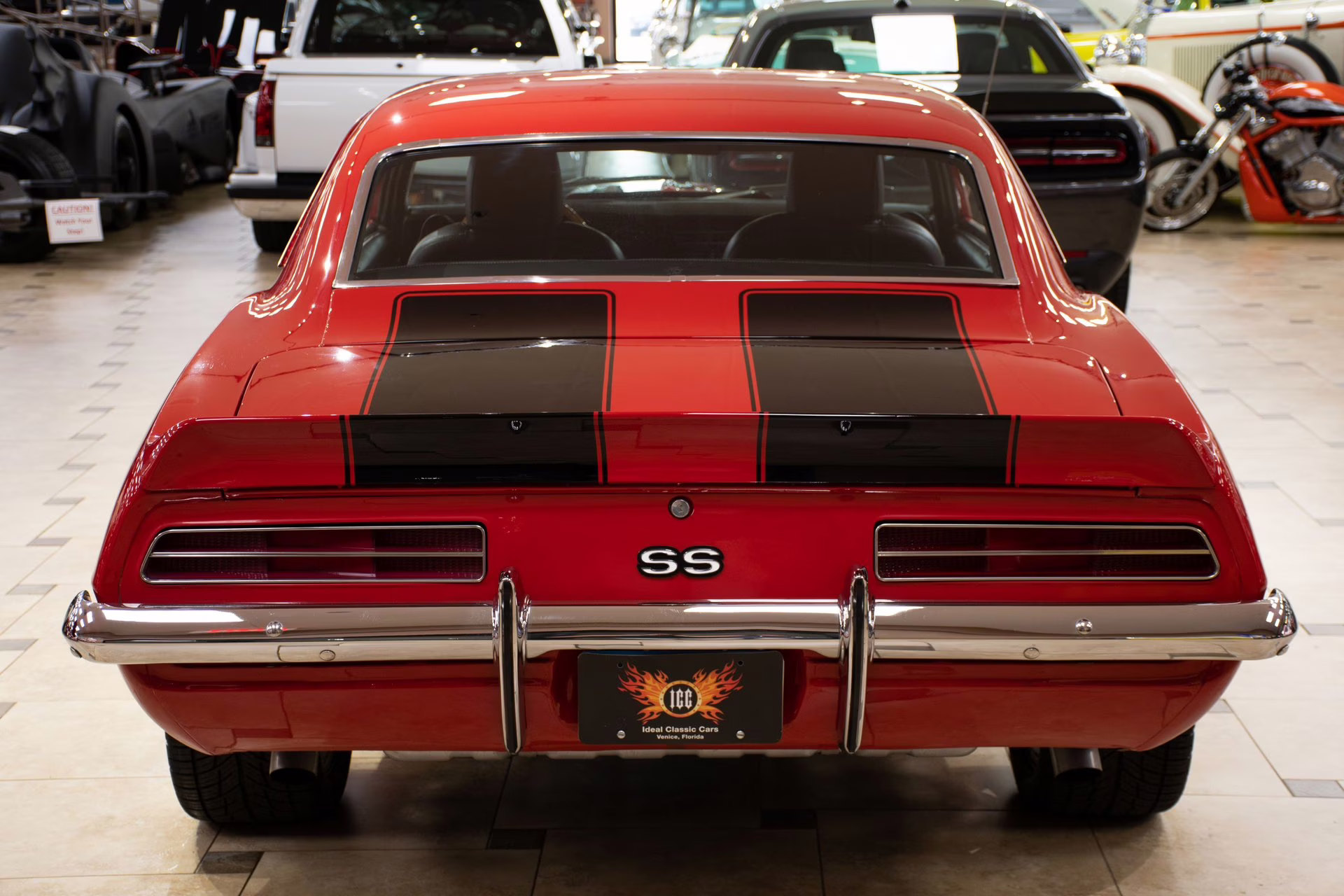 1969 Red Chevrolet Camaro