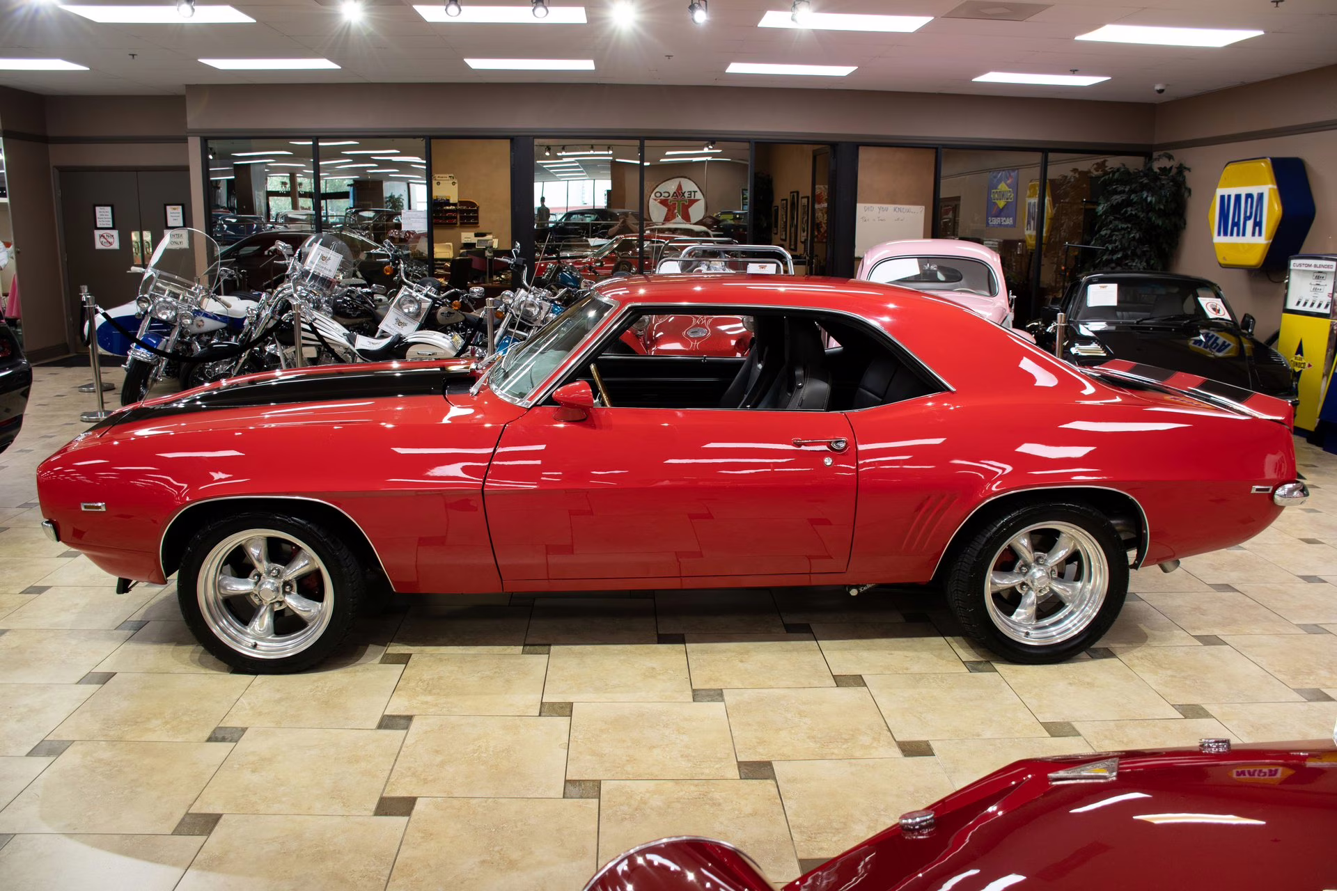 1969 Red Chevrolet Camaro