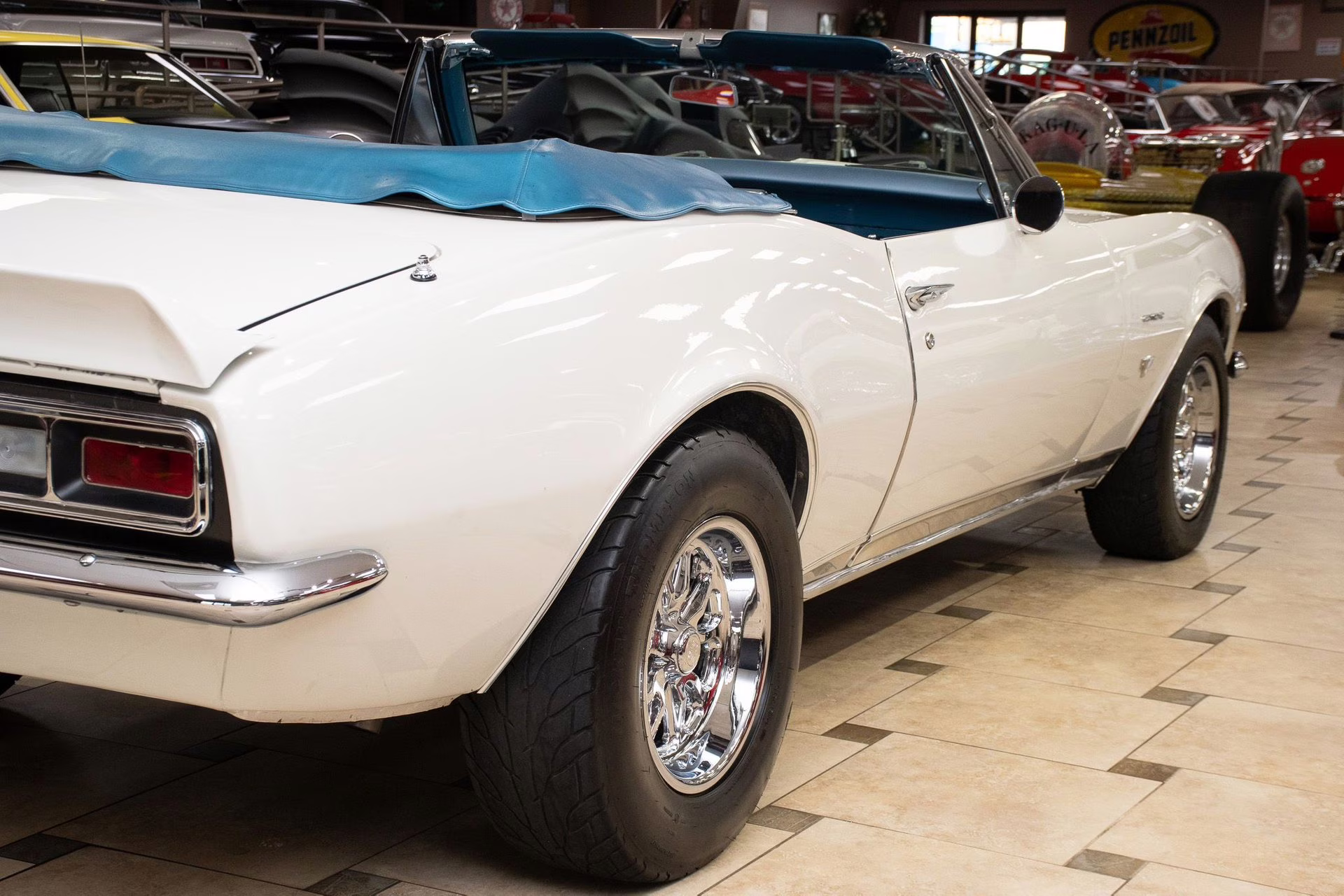 1967 Ermine White Chevrolet Camaro