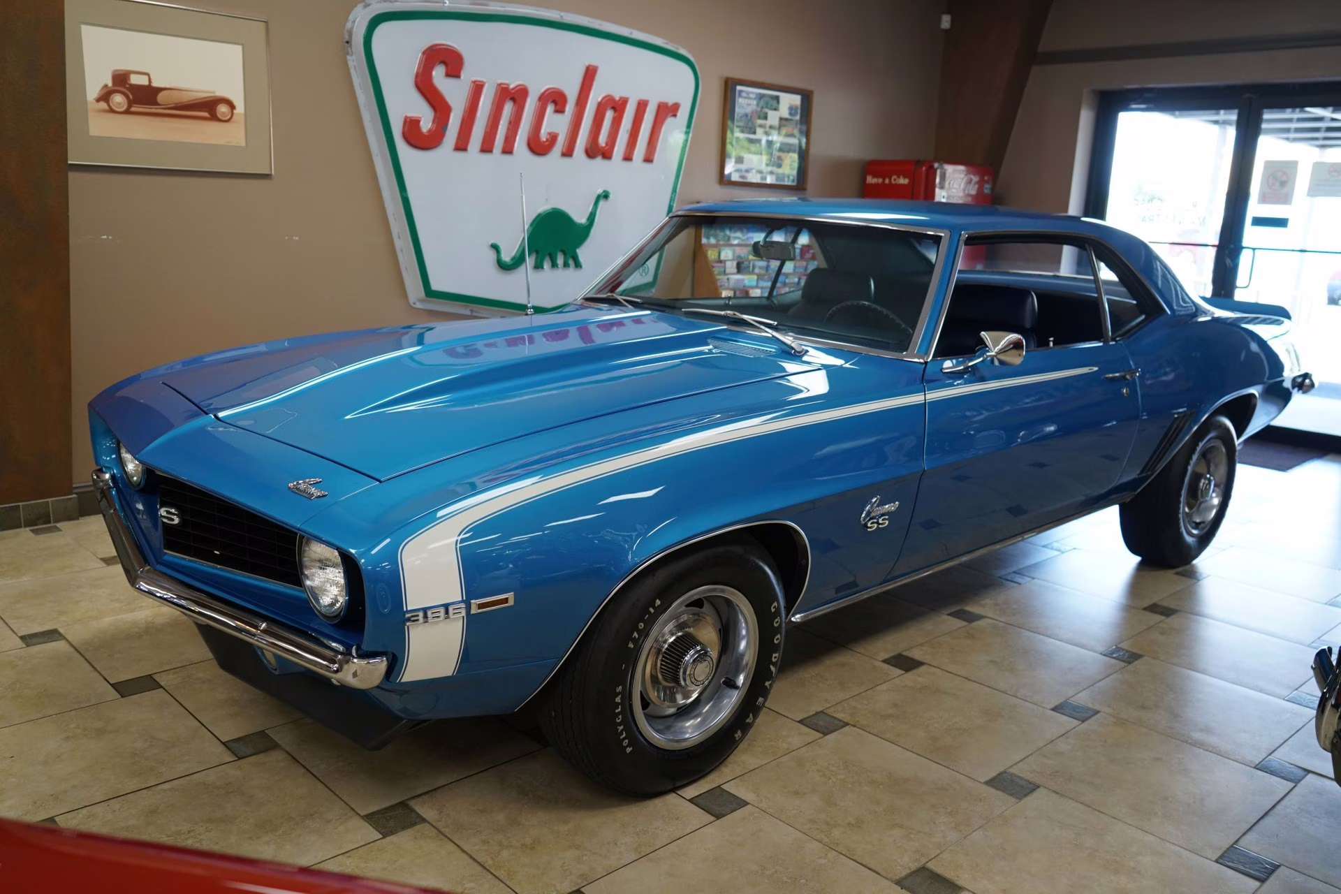 1969 LeMans Blue Chevrolet Camaro