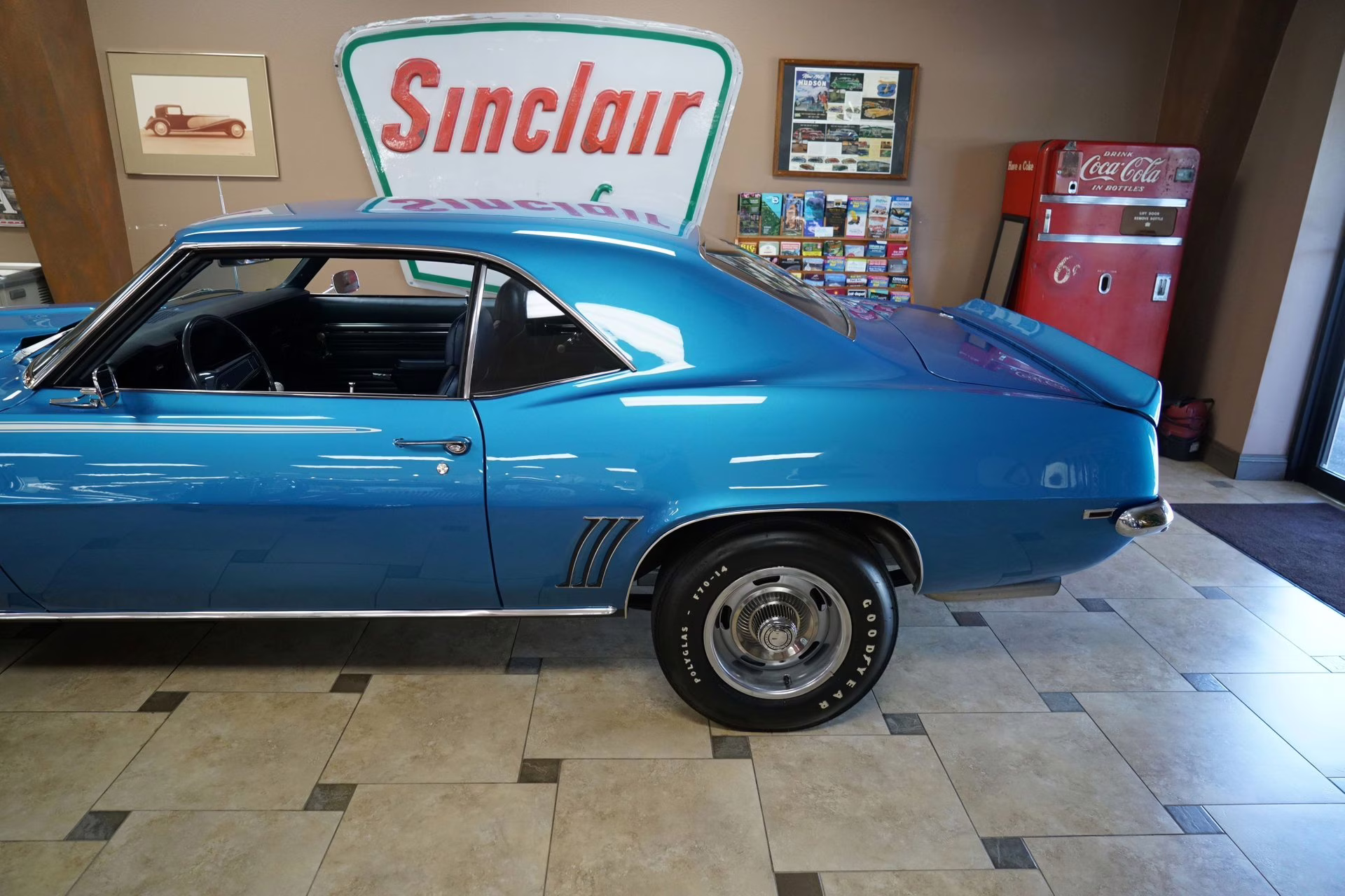 1969 LeMans Blue Chevrolet Camaro