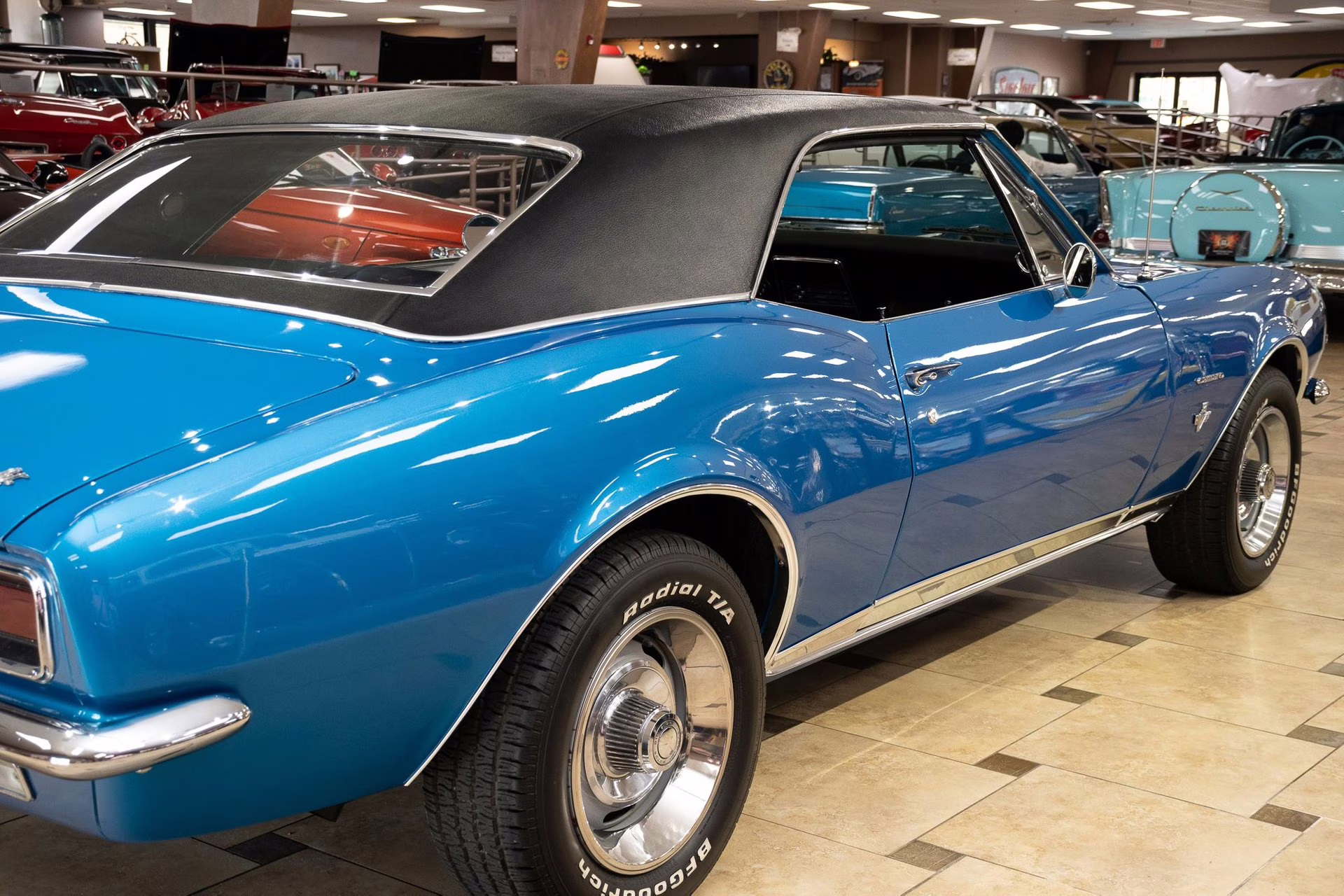 1967 Marina Blue Chevrolet Camaro