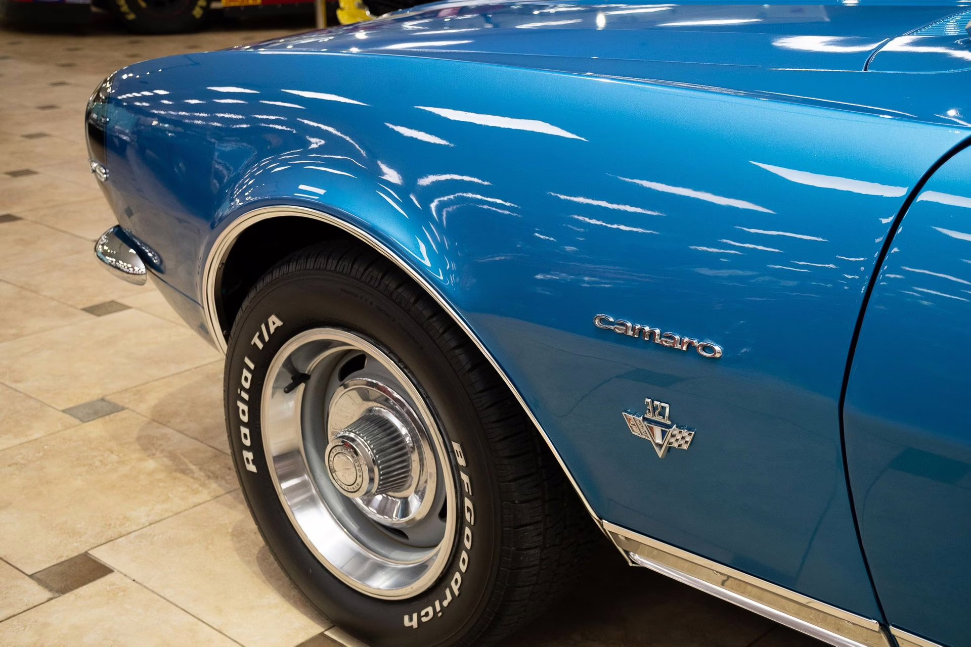 1967 Marina Blue Chevrolet Camaro