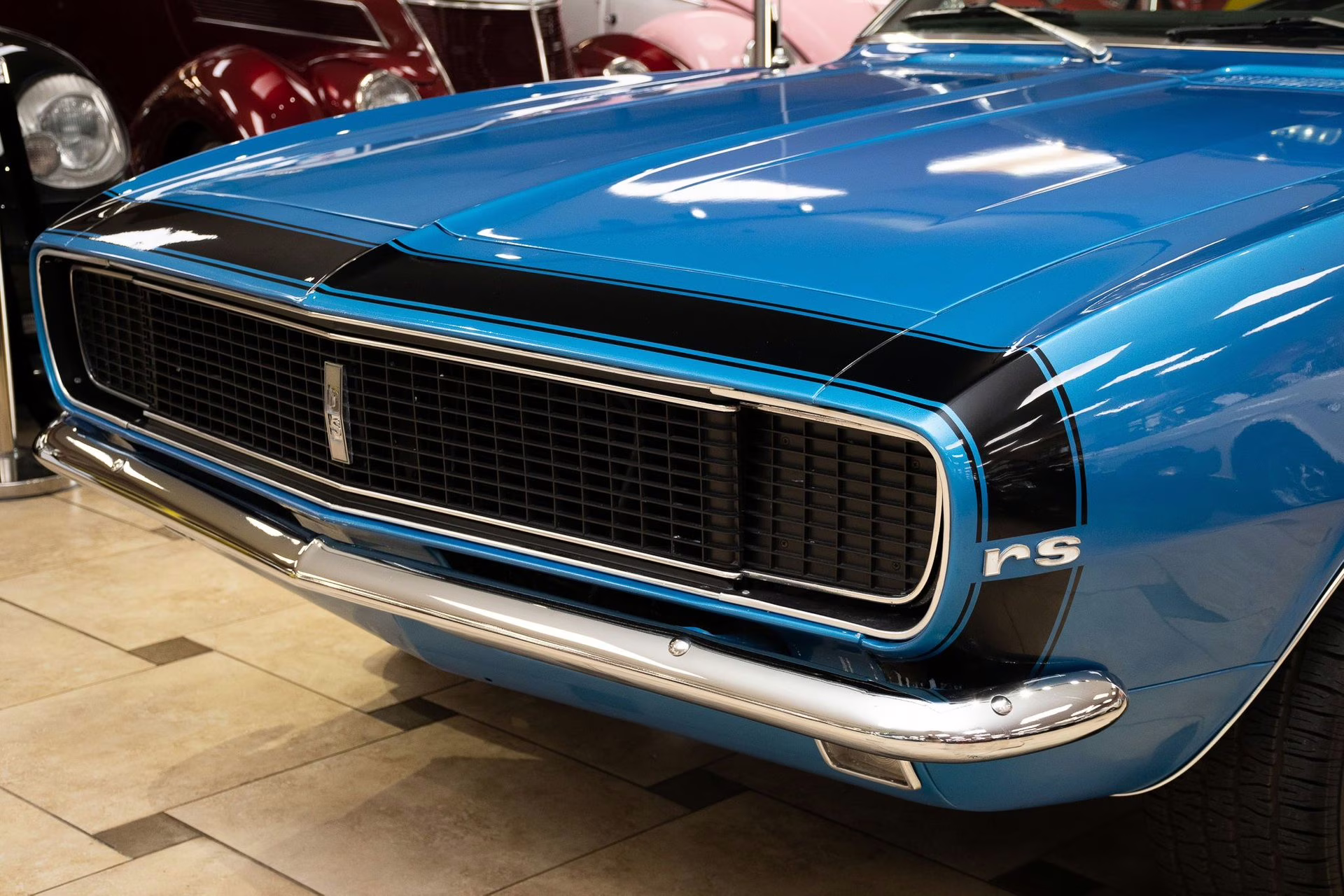 1967 Marina Blue Chevrolet Camaro