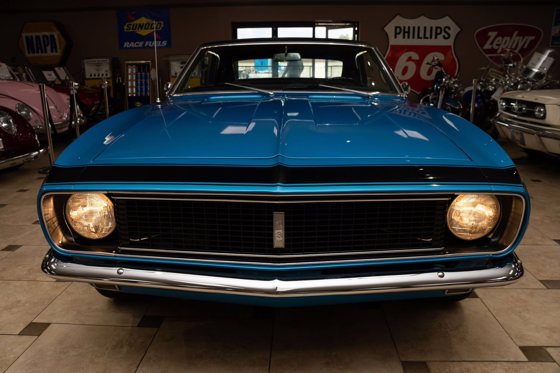 1967 Marina Blue Chevrolet Camaro