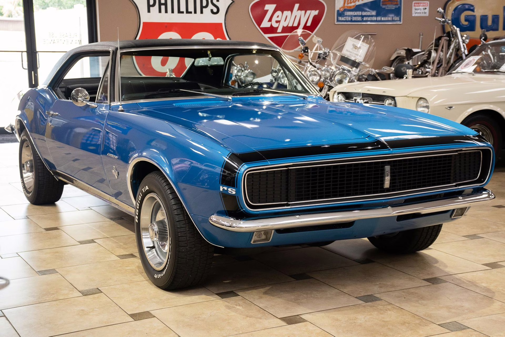 1967 Marina Blue Chevrolet Camaro