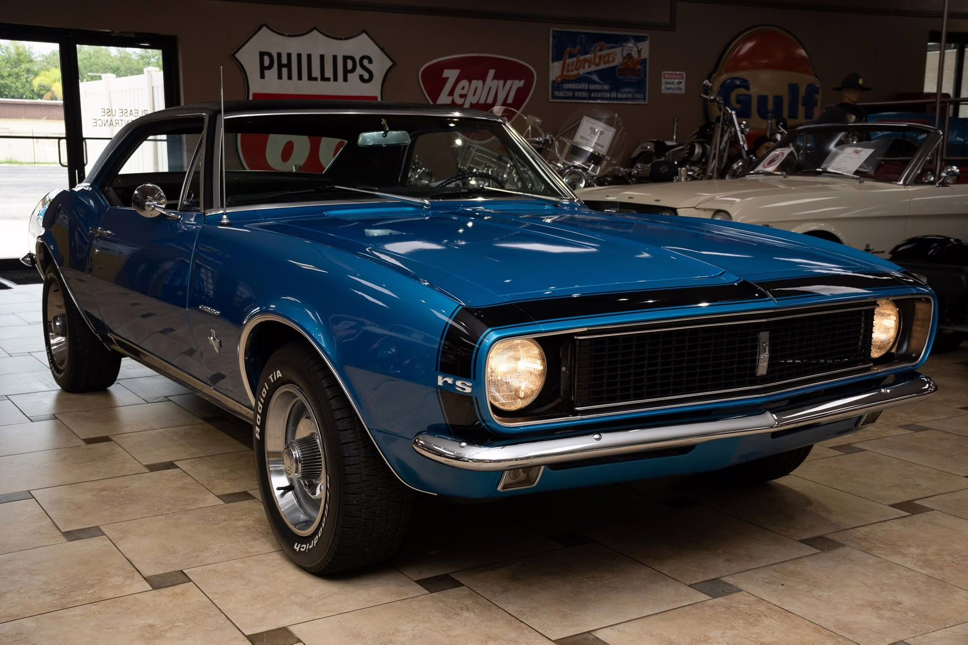 1967 Marina Blue Chevrolet Camaro
