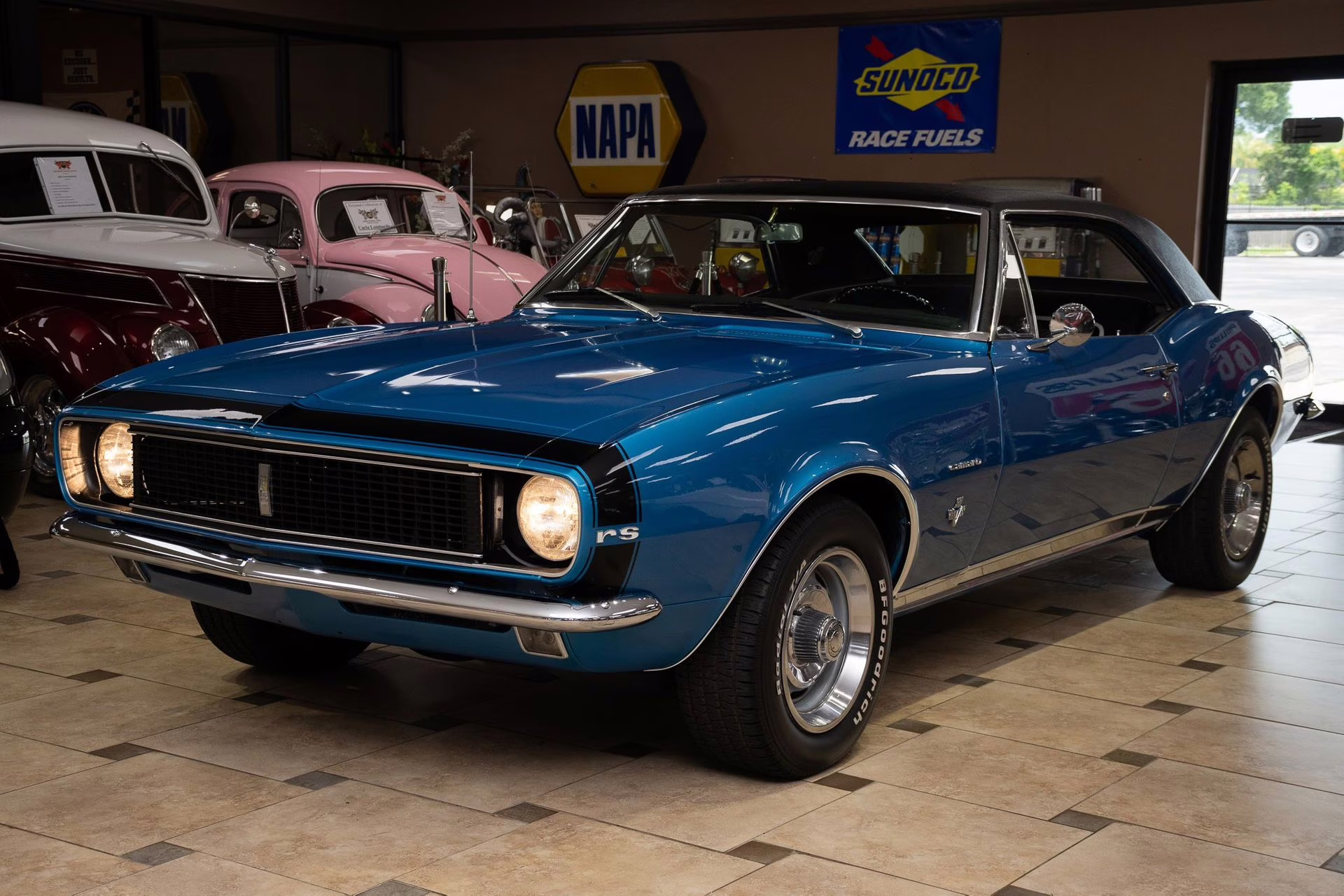 1967 Marina Blue Chevrolet Camaro