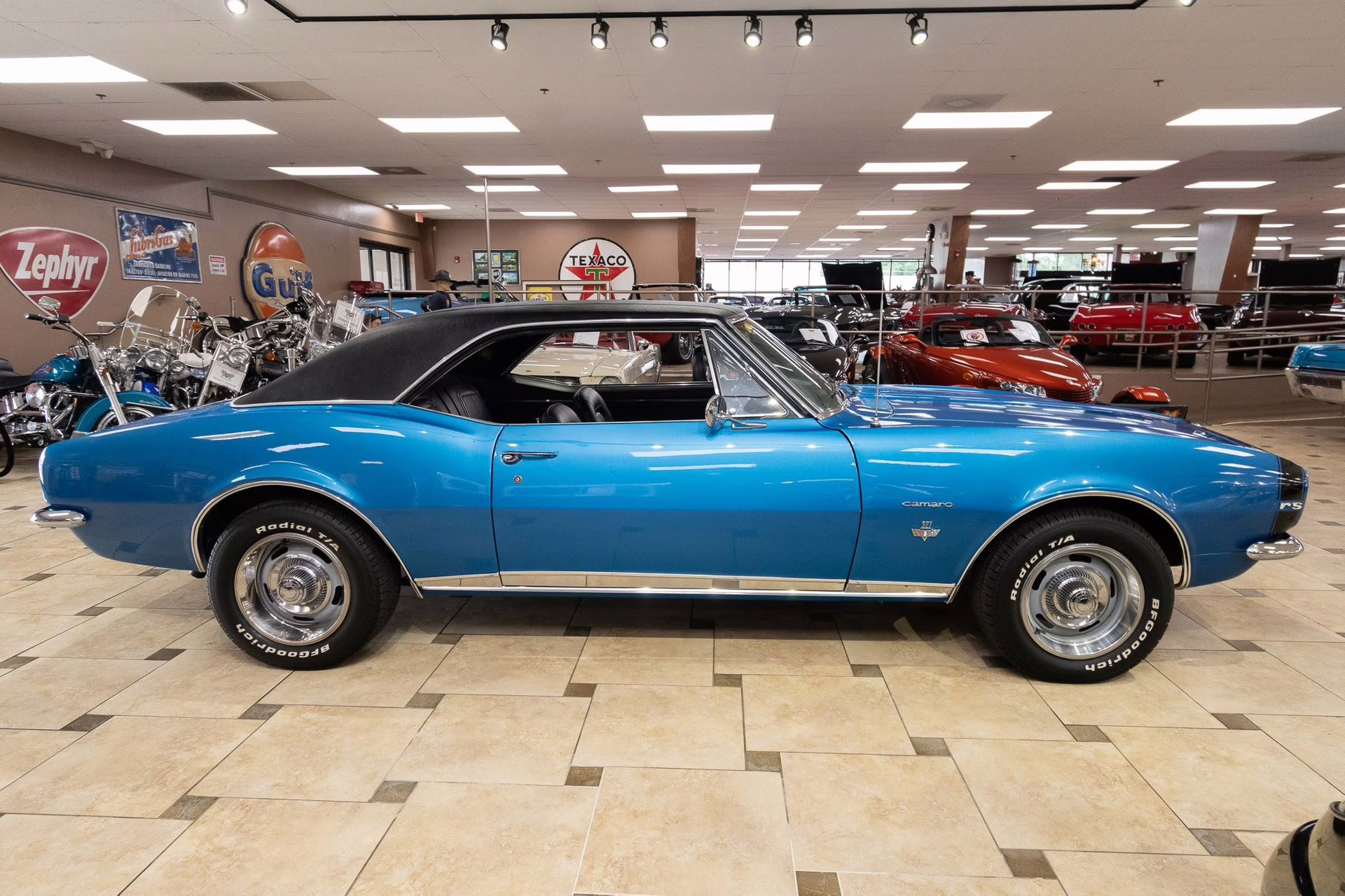 1967 Marina Blue Chevrolet Camaro