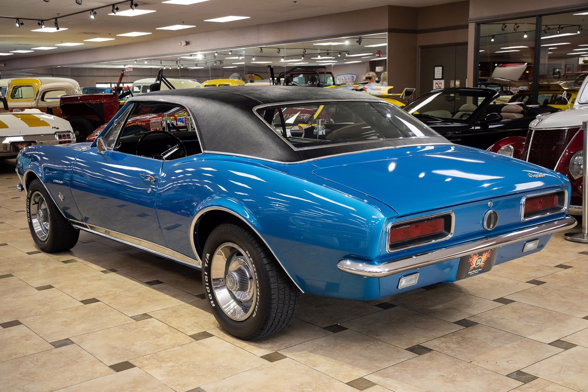1967 Marina Blue Chevrolet Camaro