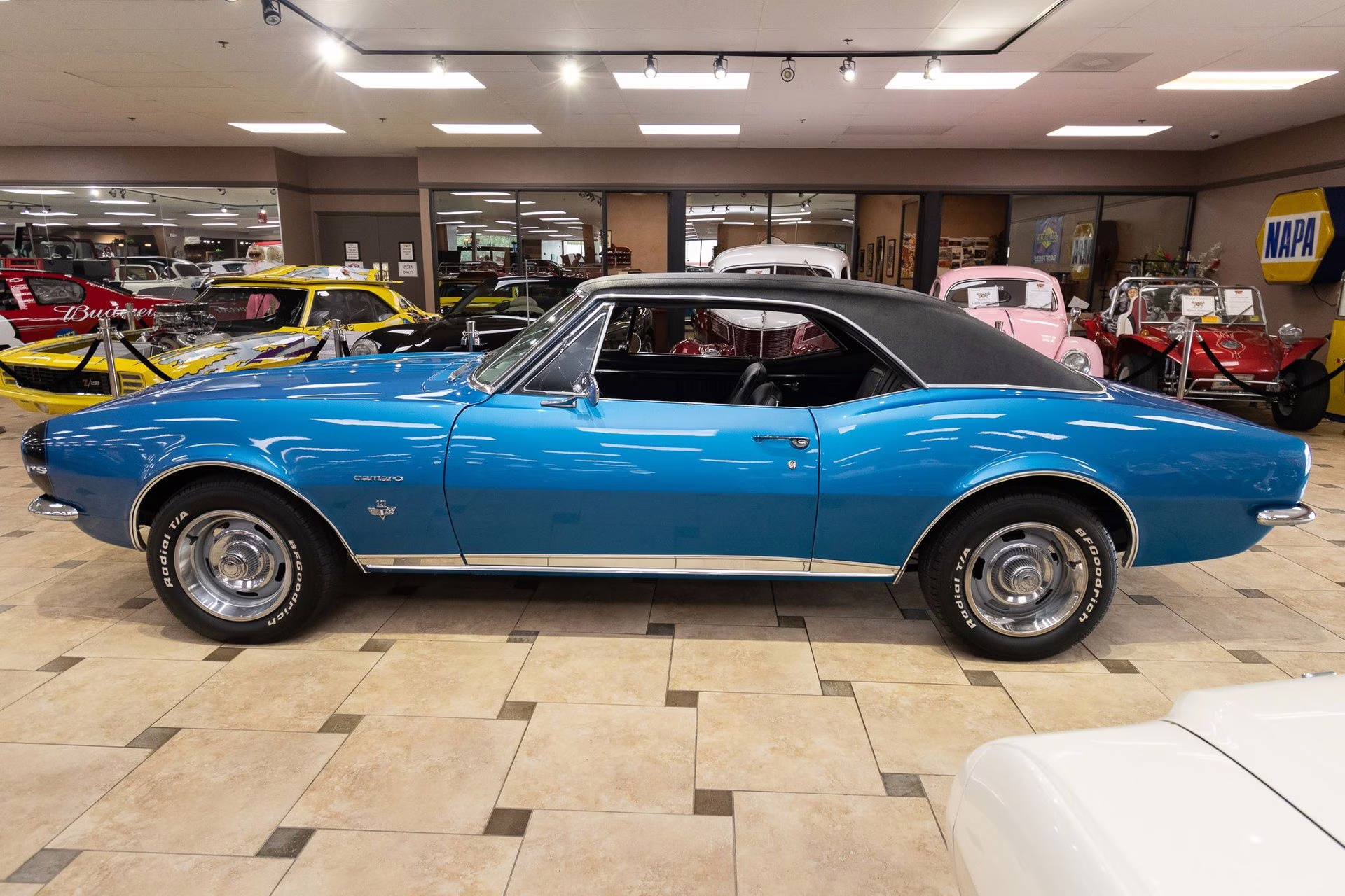 1967 Marina Blue Chevrolet Camaro
