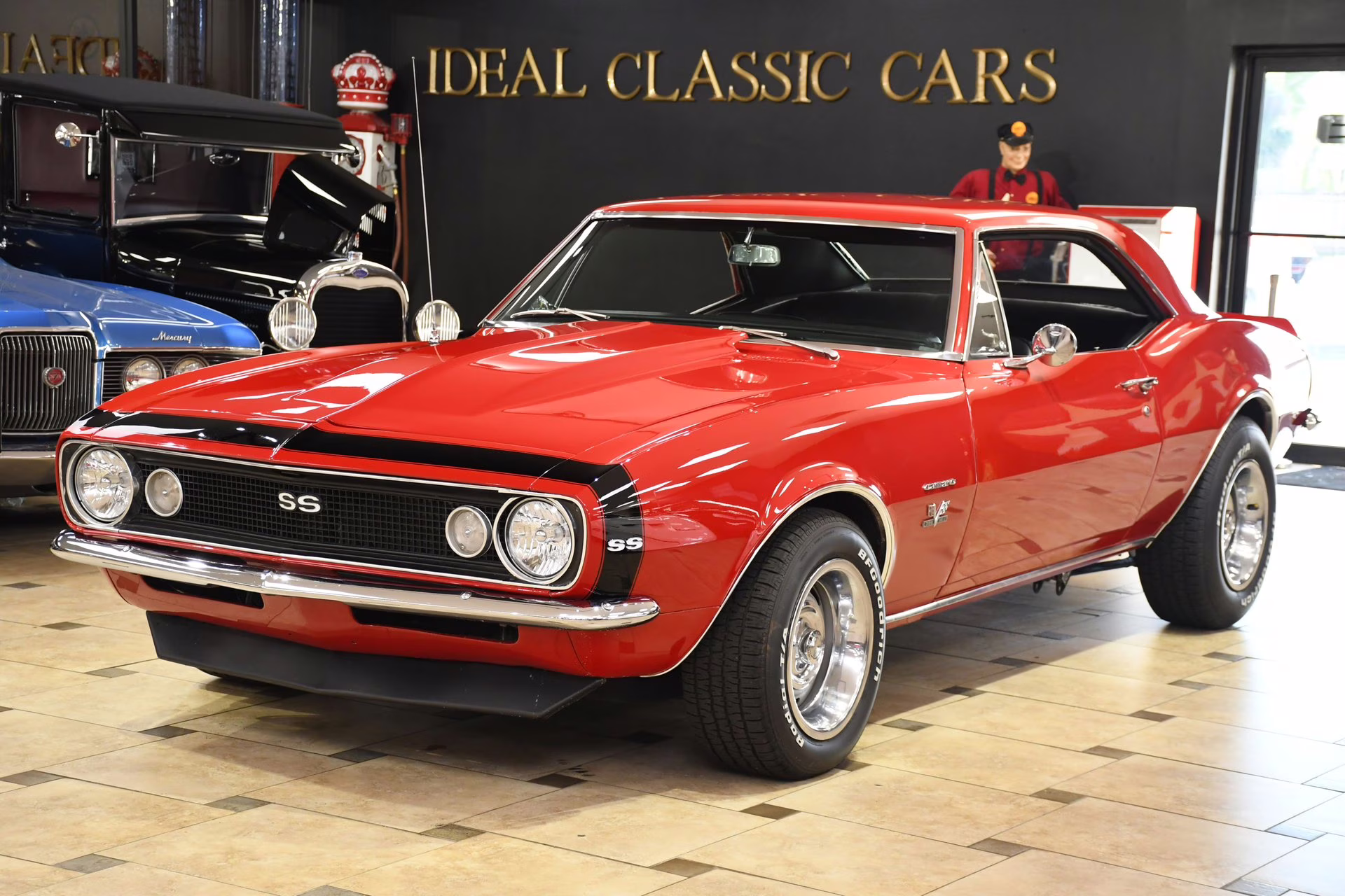 1967 Red Chevrolet Camaro