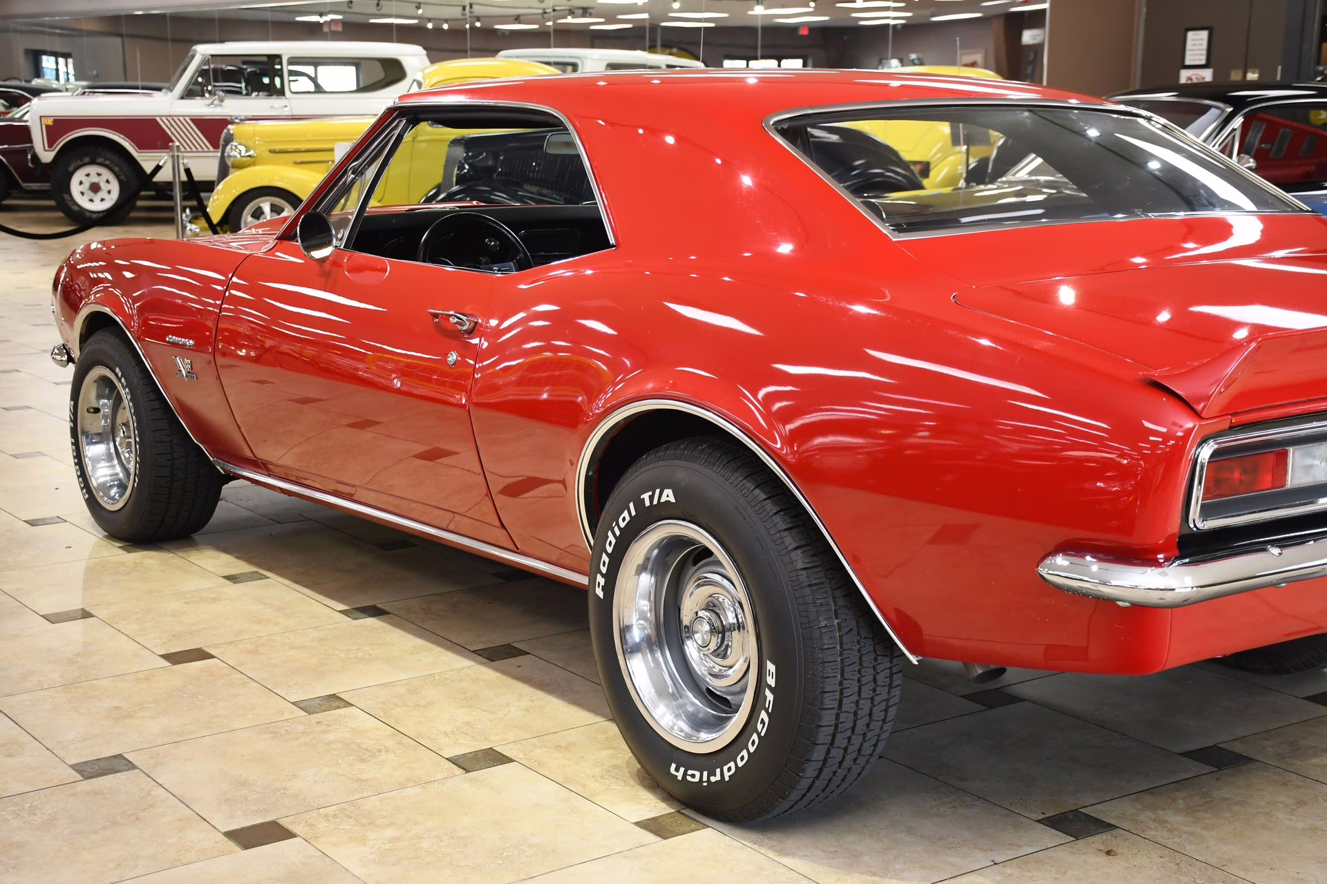 1967 Red Chevrolet Camaro