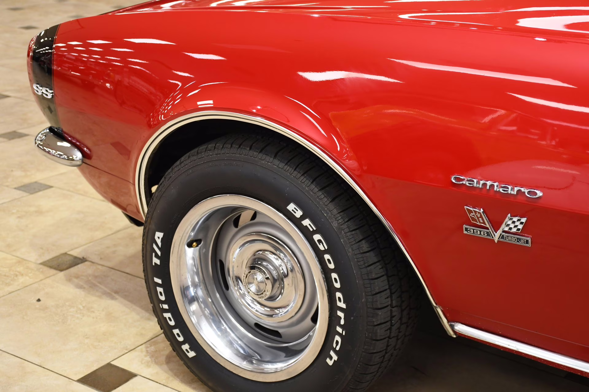 1967 Red Chevrolet Camaro