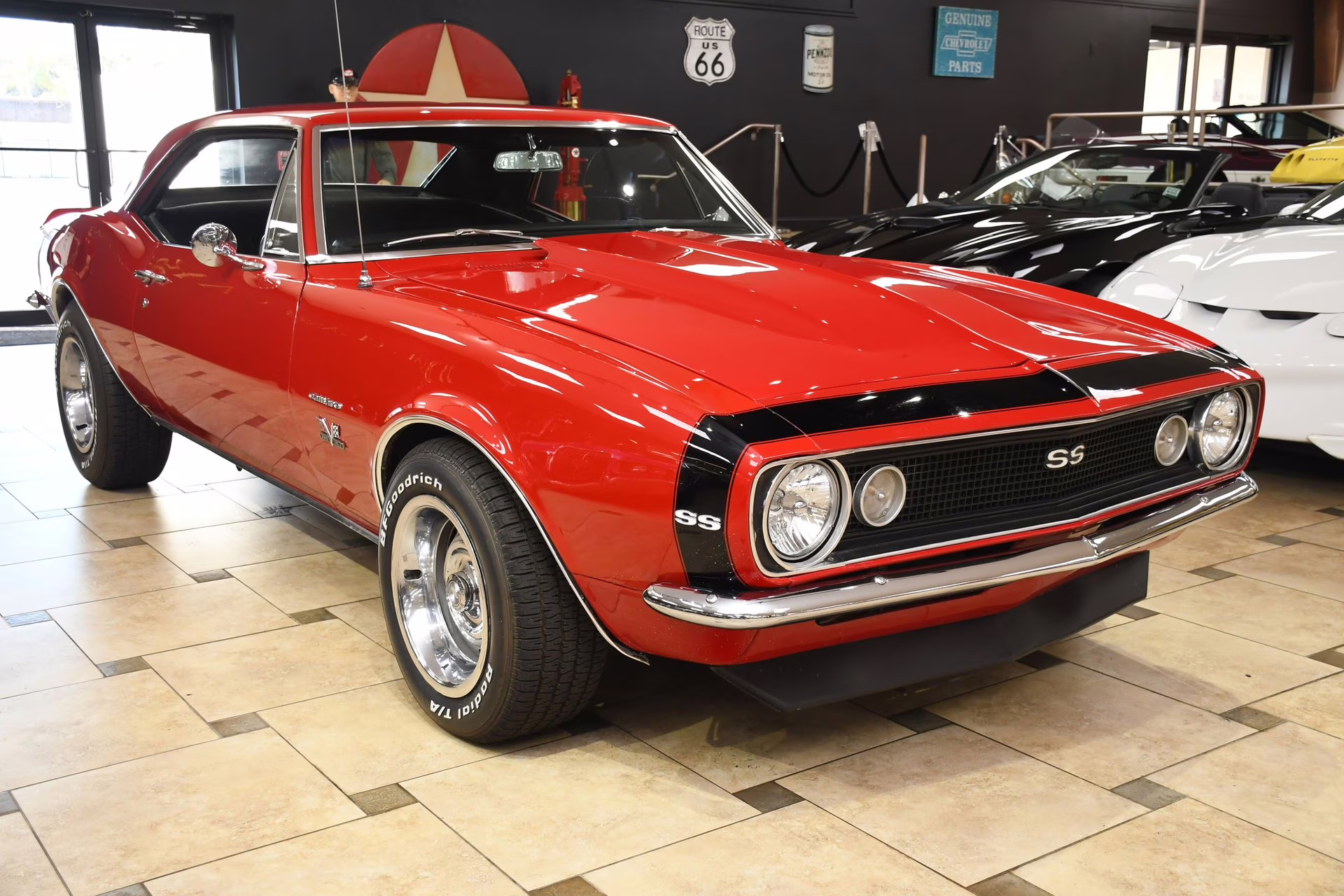 1967 Red Chevrolet Camaro