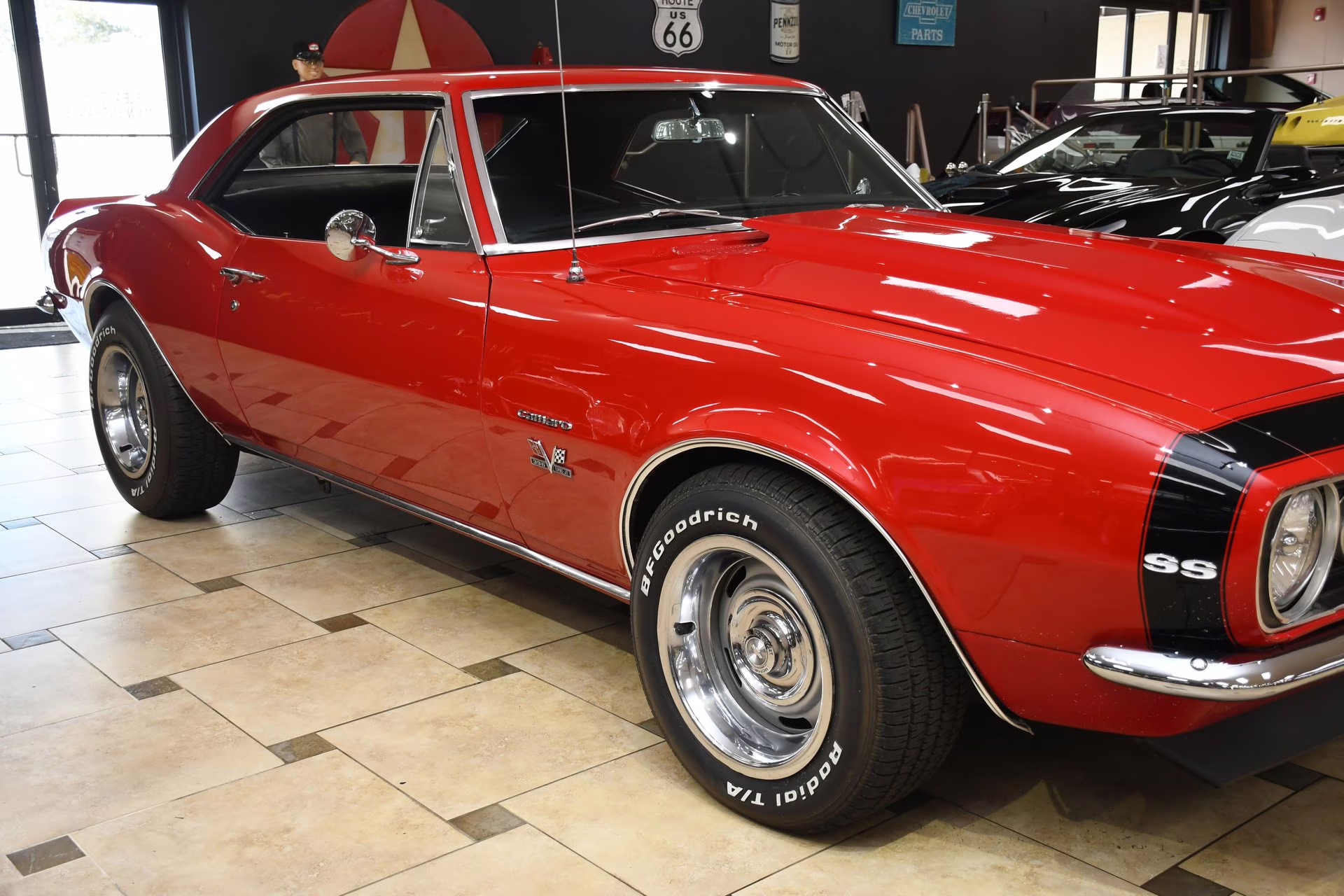 1967 Red Chevrolet Camaro