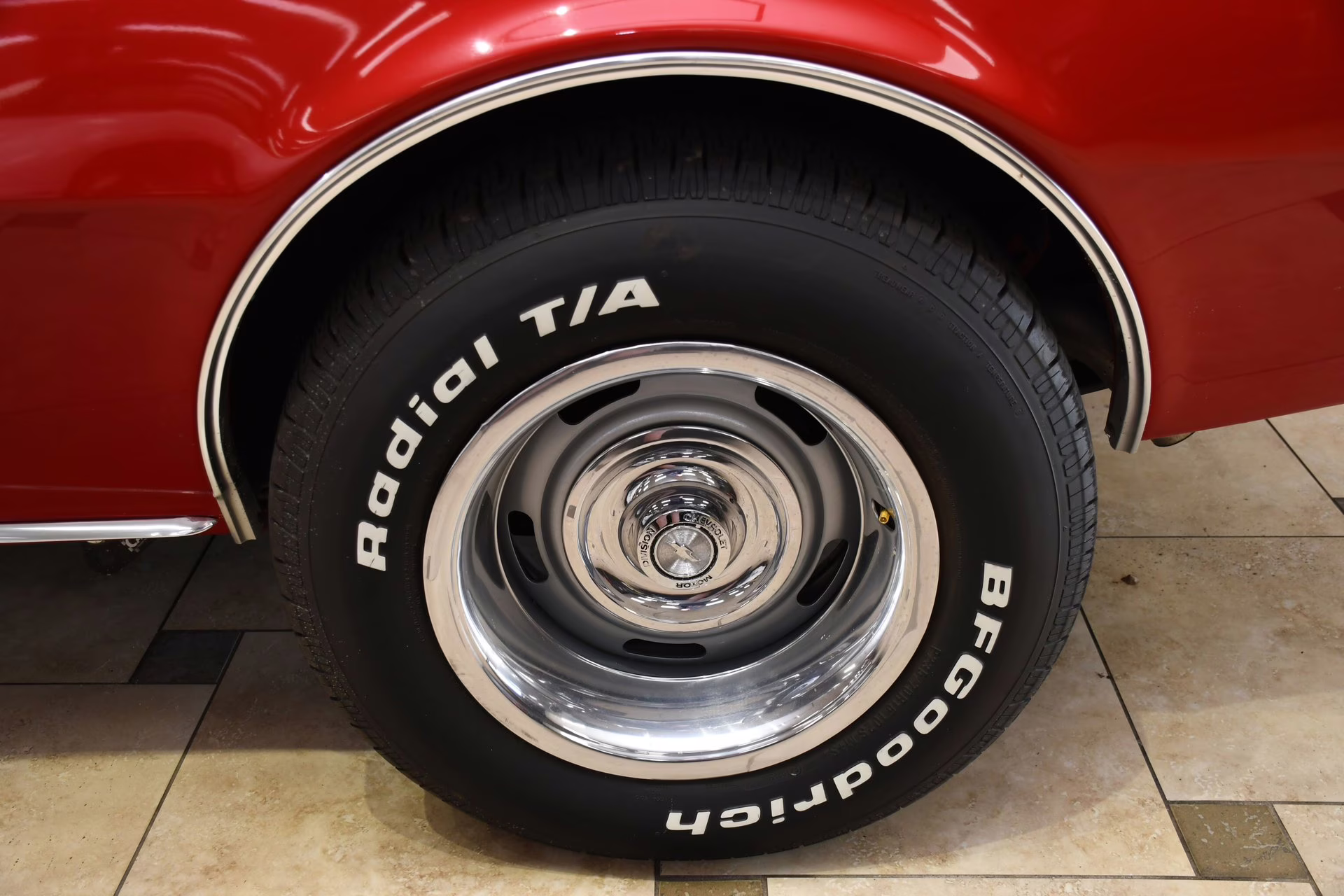 1967 Red Chevrolet Camaro