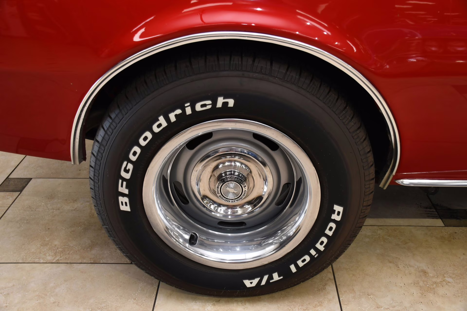 1967 Red Chevrolet Camaro