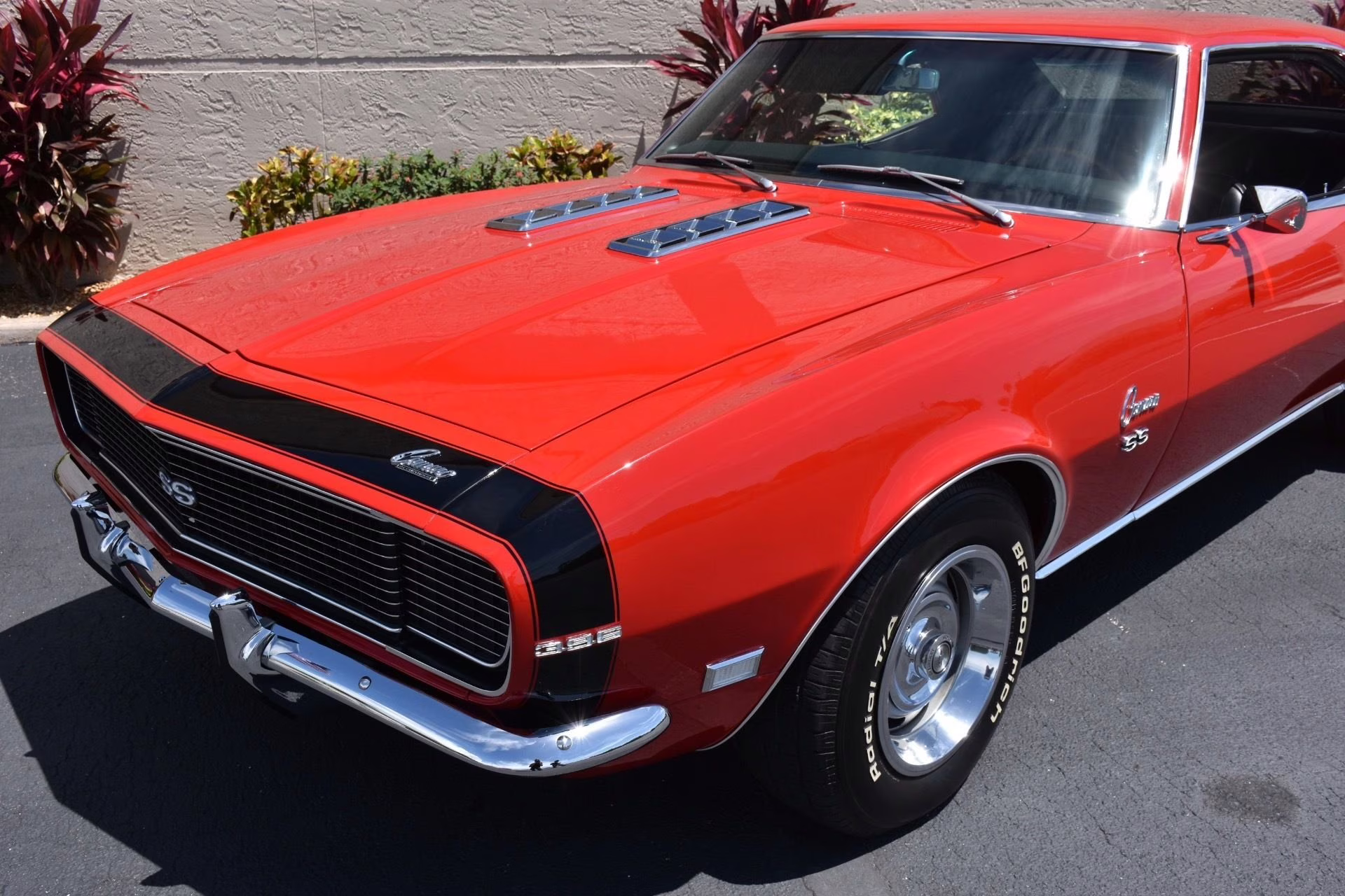 1968 Red Chevrolet Camaro