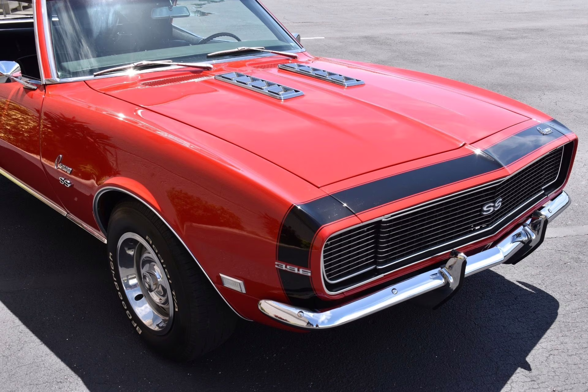 1968 Red Chevrolet Camaro