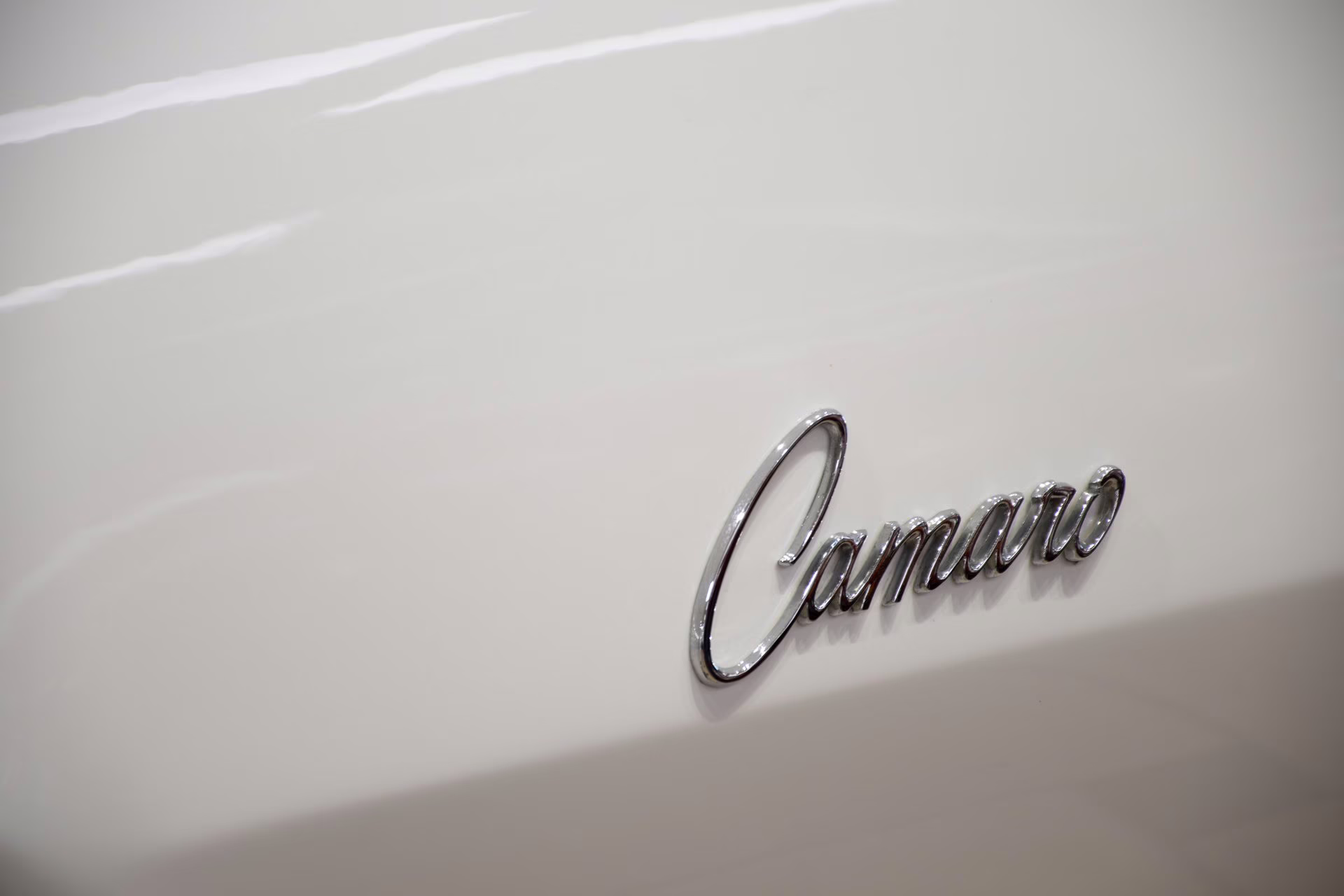 1968 Ermine White Chevrolet Camaro