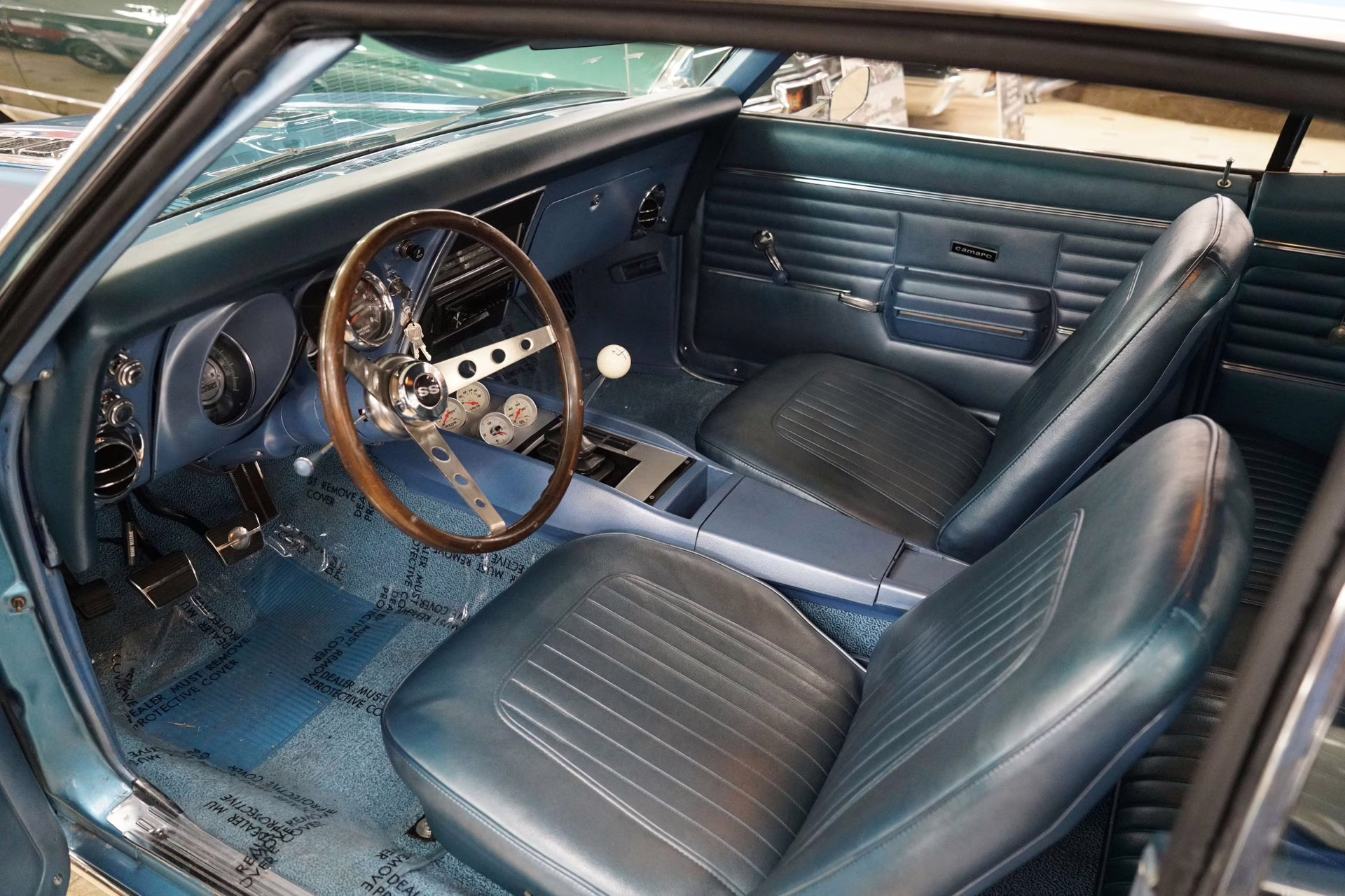 1968 Grotto Blue Chevrolet Camaro