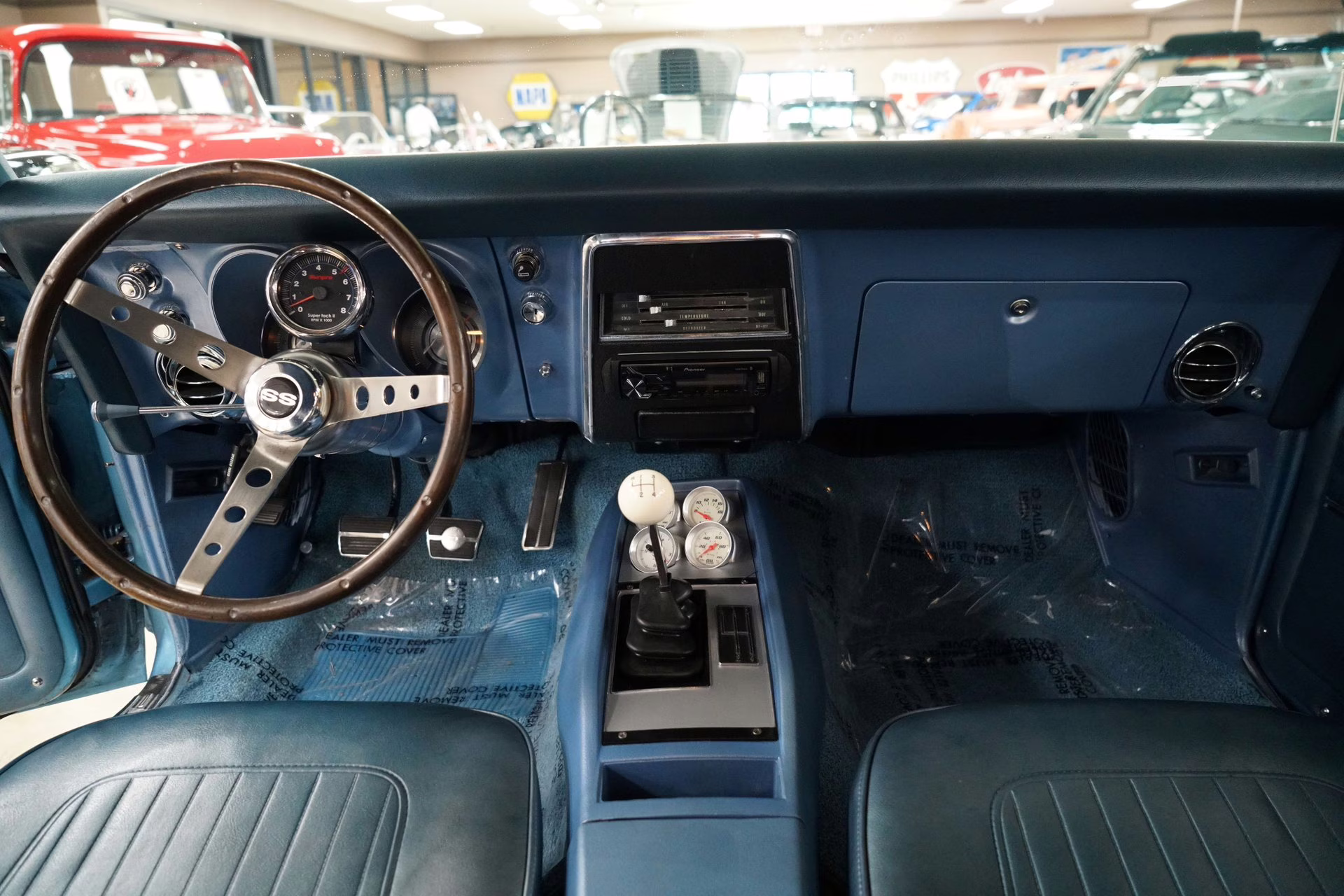 1968 Grotto Blue Chevrolet Camaro