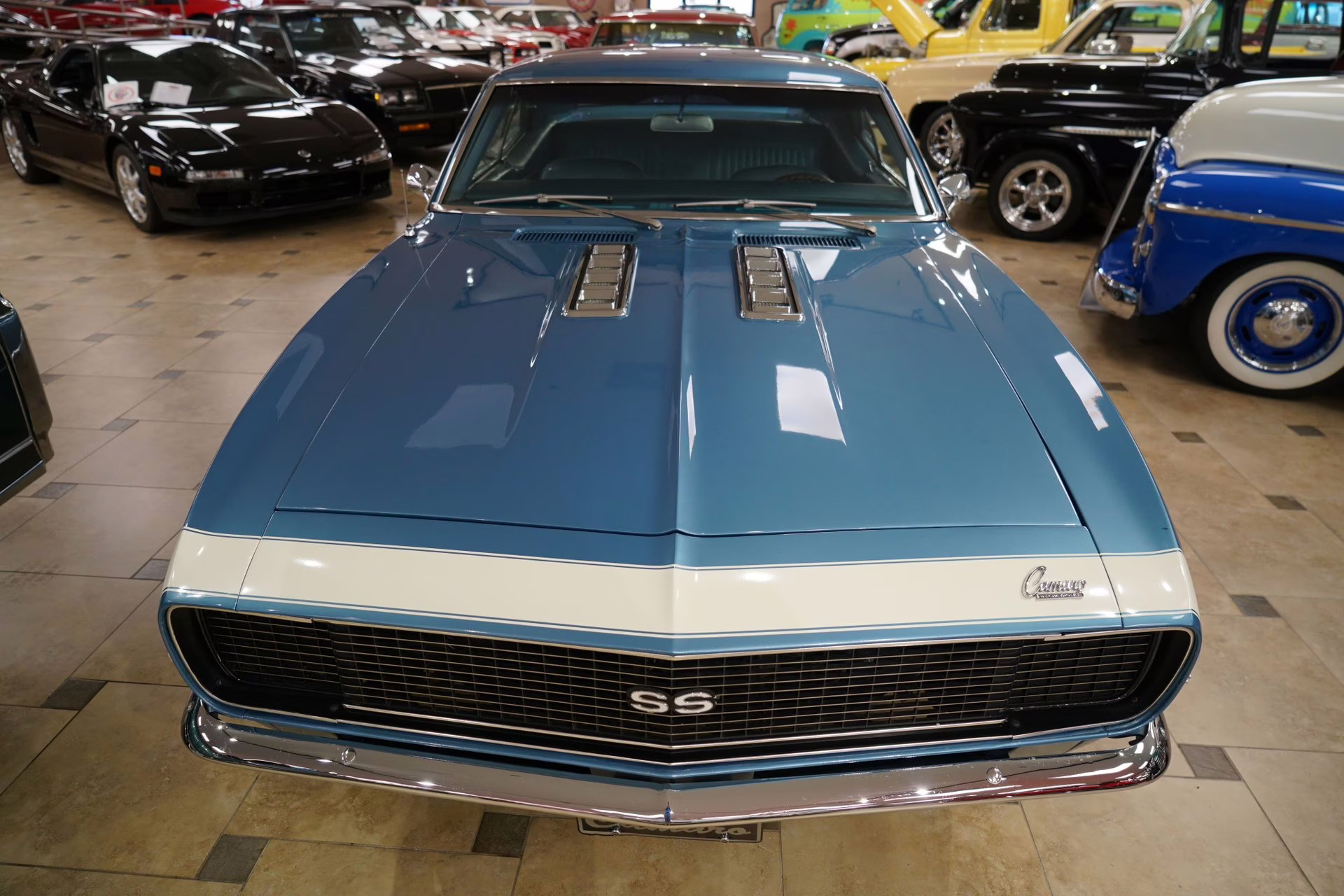 1968 Grotto Blue Chevrolet Camaro