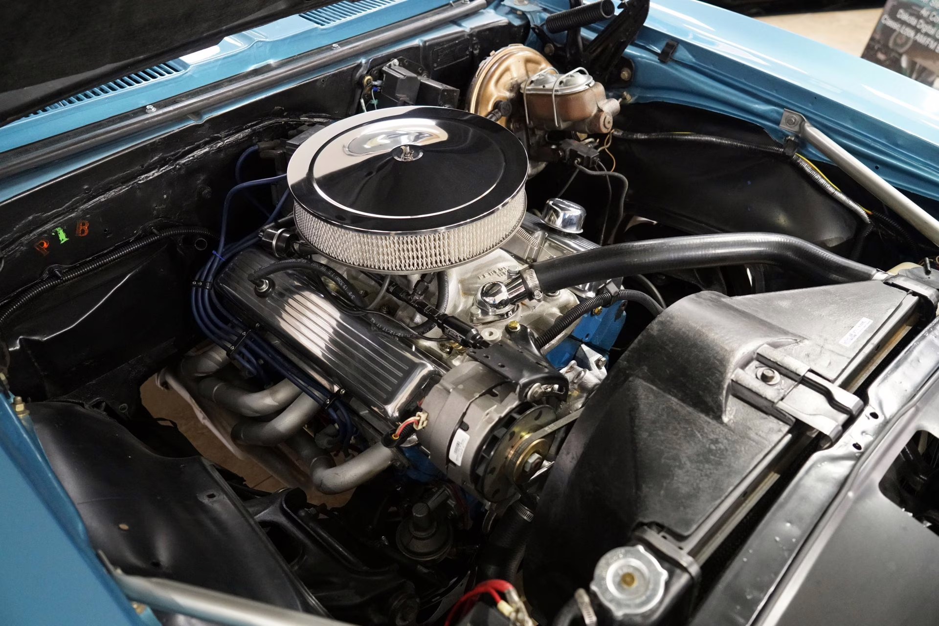 1968 Grotto Blue Chevrolet Camaro