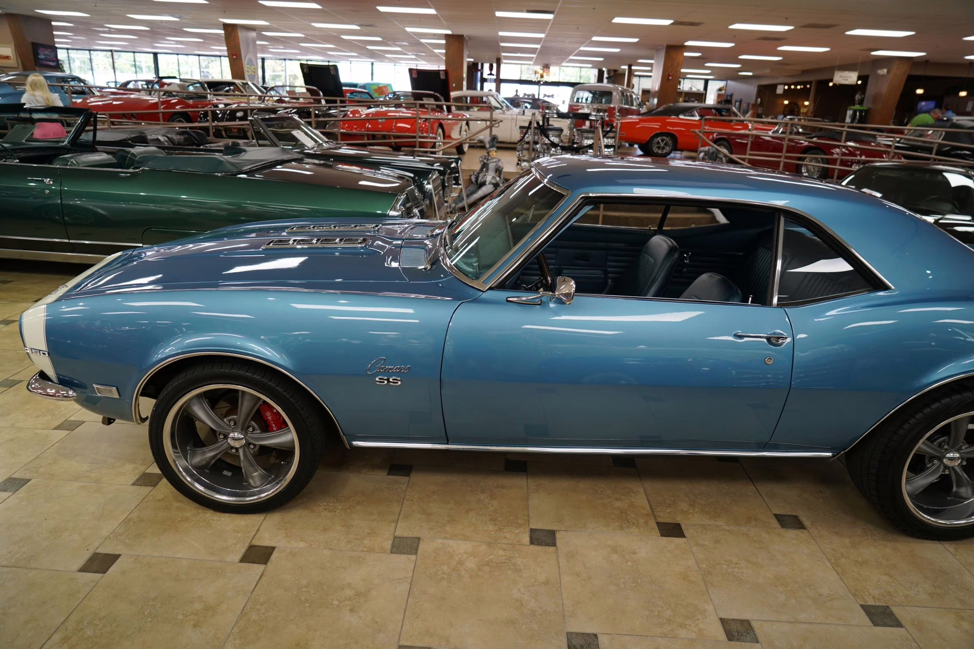 1968 Grotto Blue Chevrolet Camaro