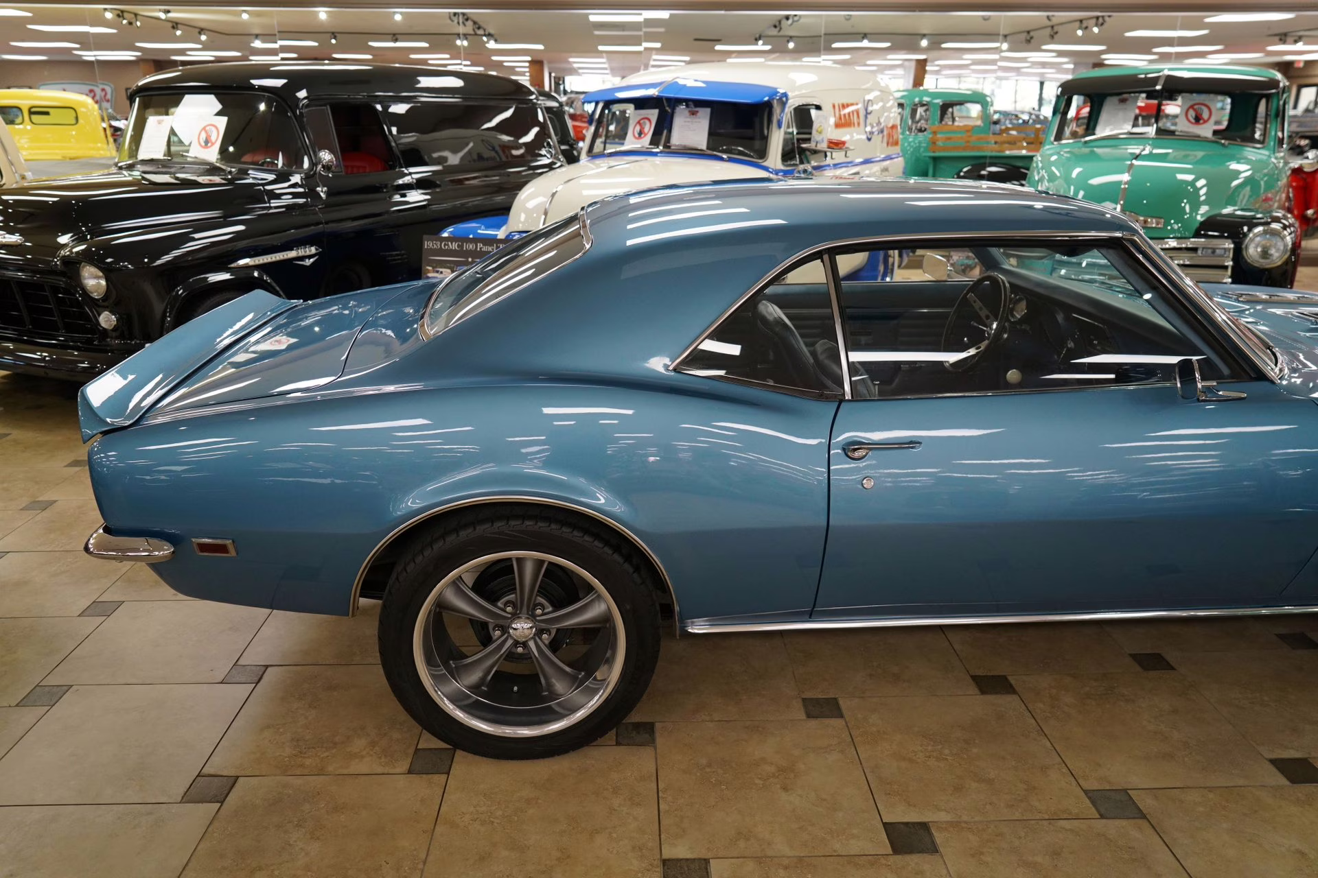 1968 Grotto Blue Chevrolet Camaro