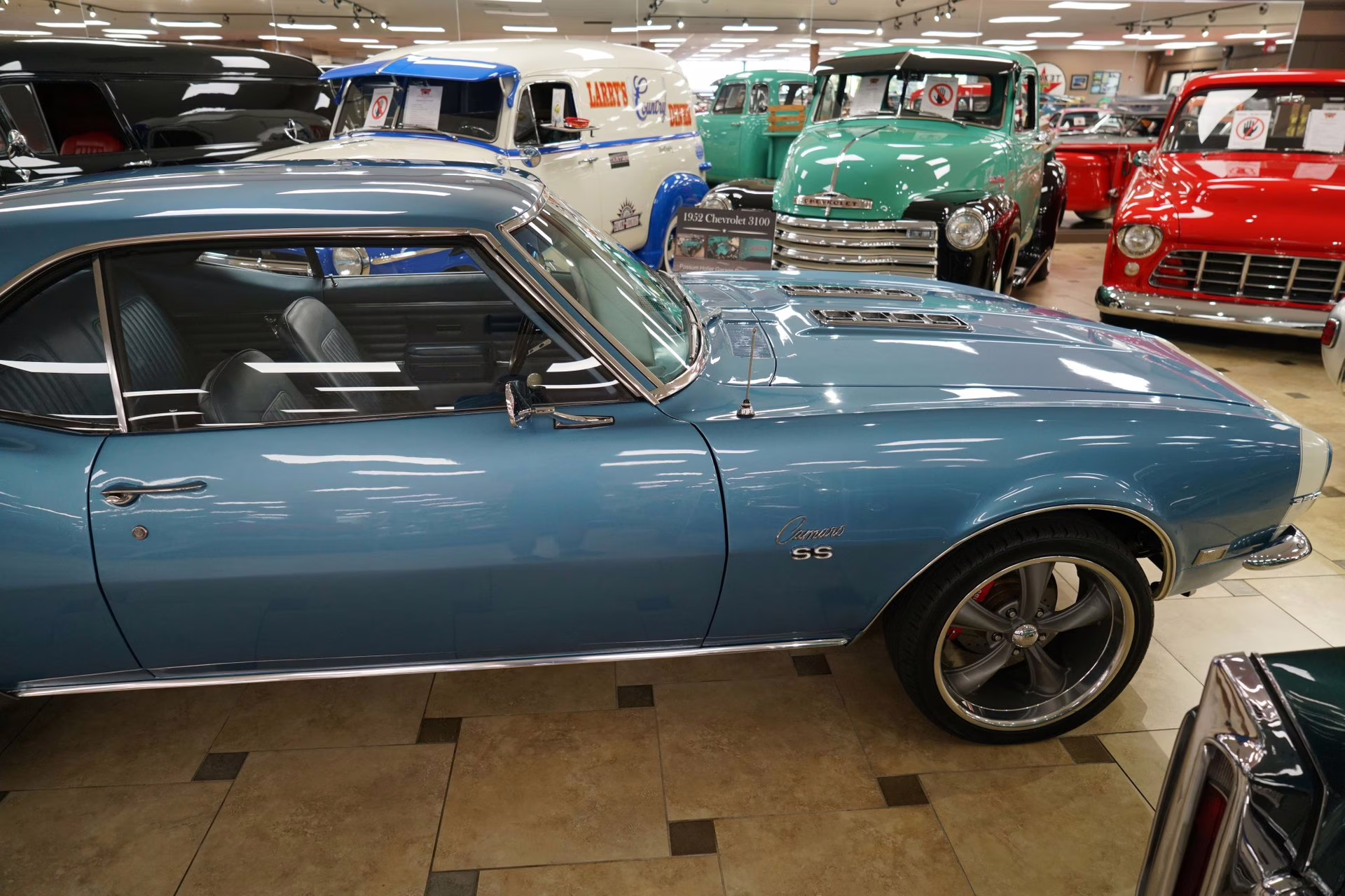 1968 Grotto Blue Chevrolet Camaro