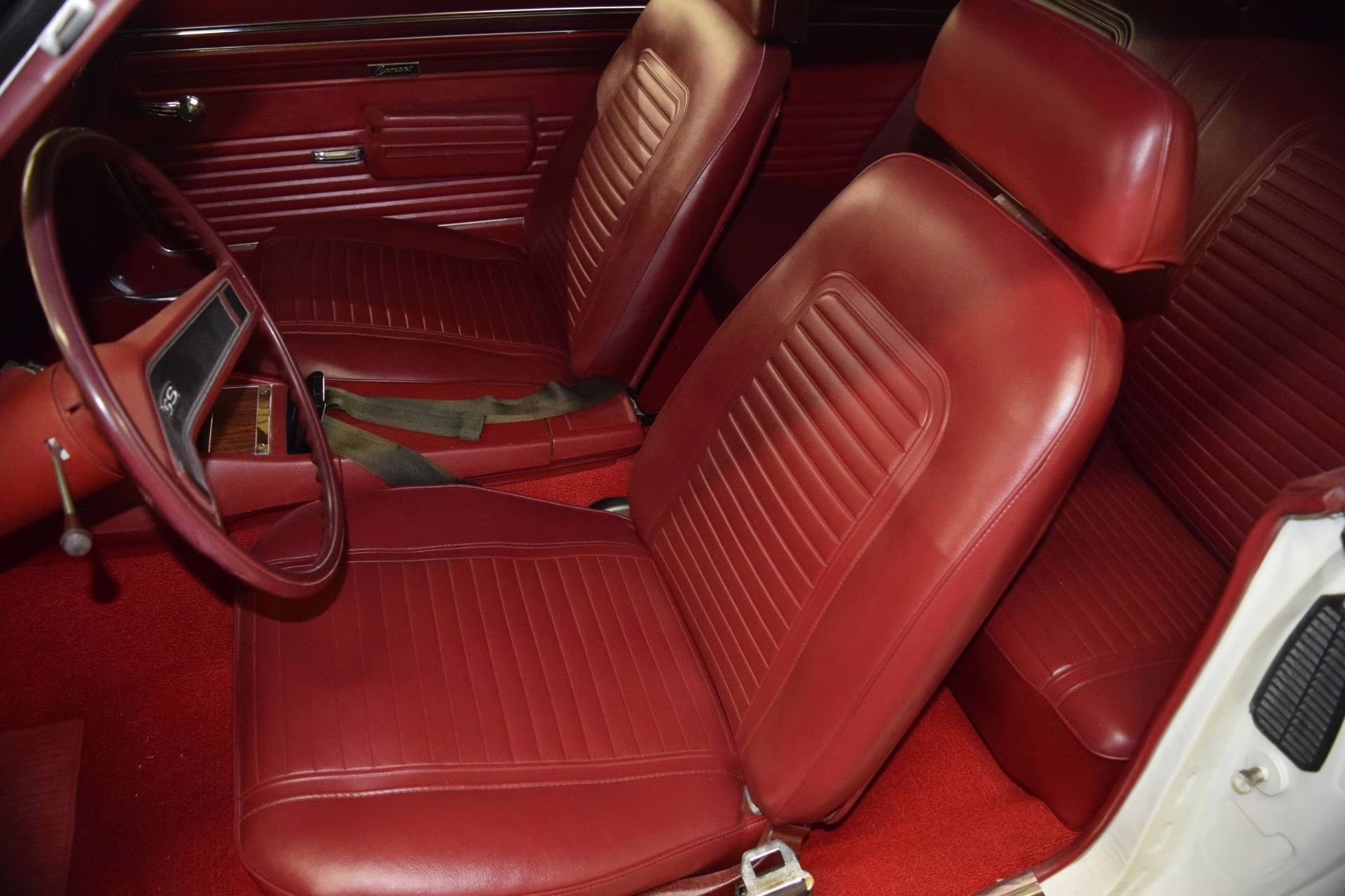 1969 White Chevrolet Camaro