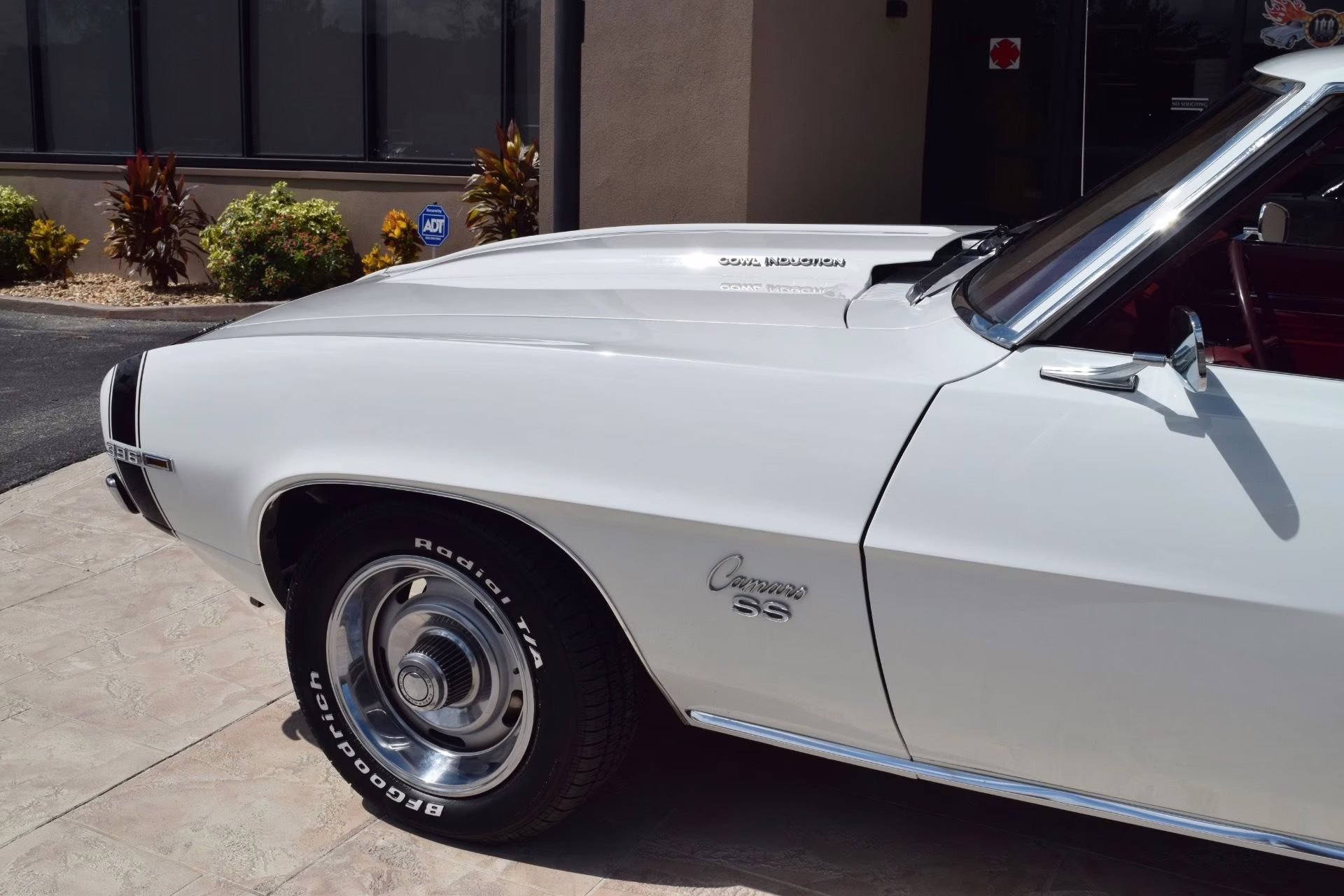 1969 White Chevrolet Camaro