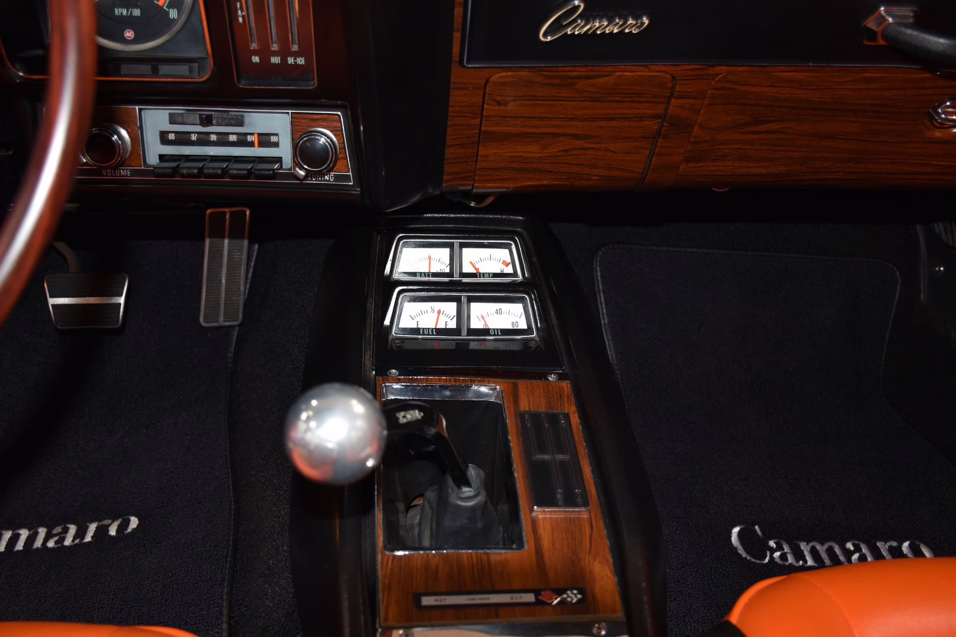 1969 Hugger Orange Chevrolet Camaro