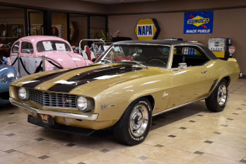 1969 Olympic Gold Chevrolet Camaro